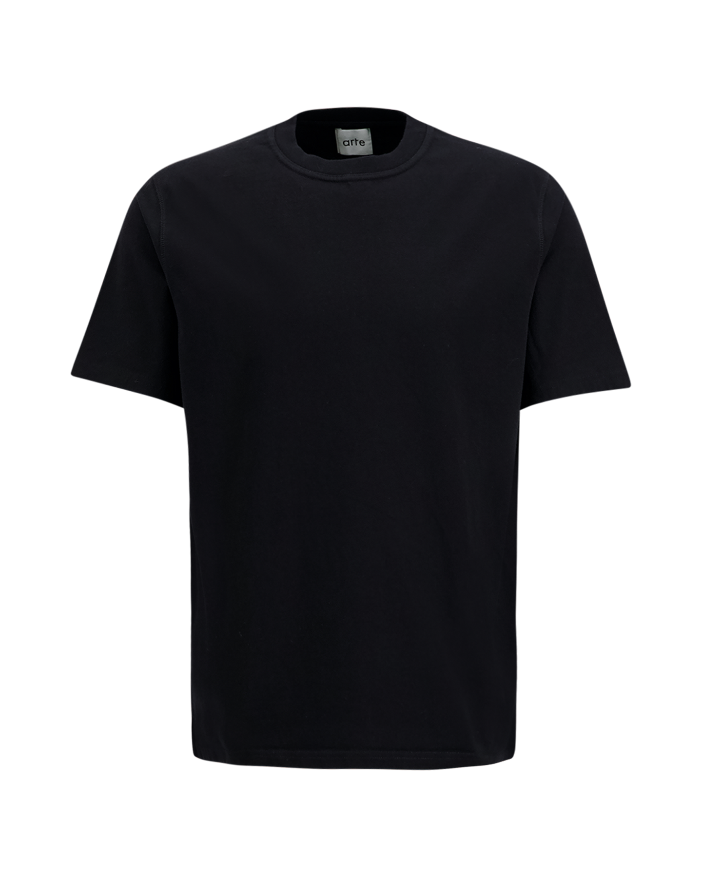 Arte Antwerp Faded Back Print T-Shirt ZWART 2