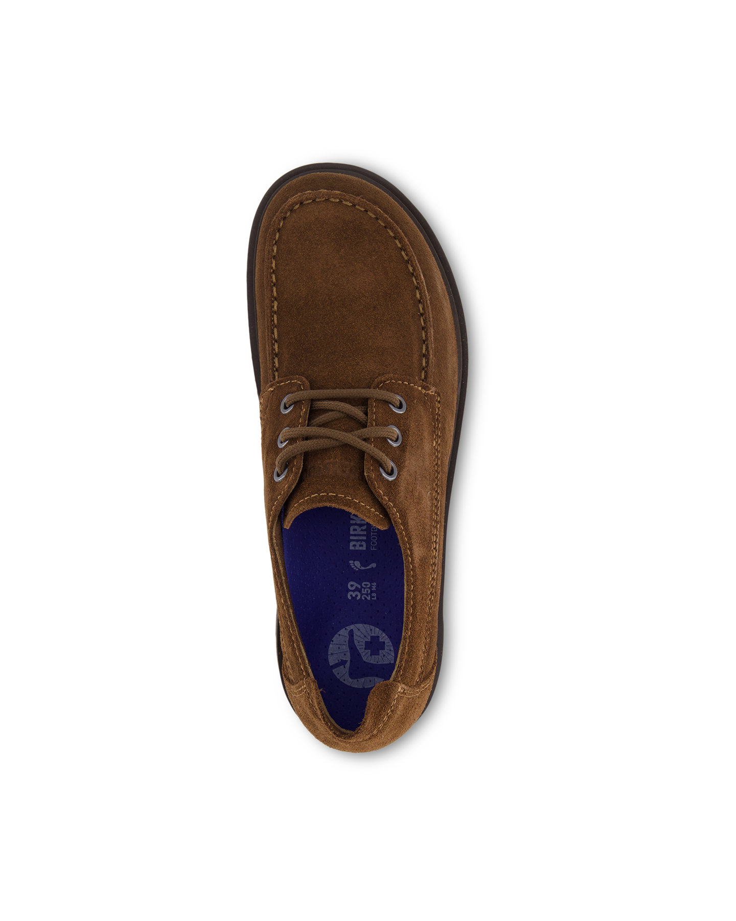Birkenstock Highwood Moc Lace Low Suede Leather Narrow DONKERBRUIN 5