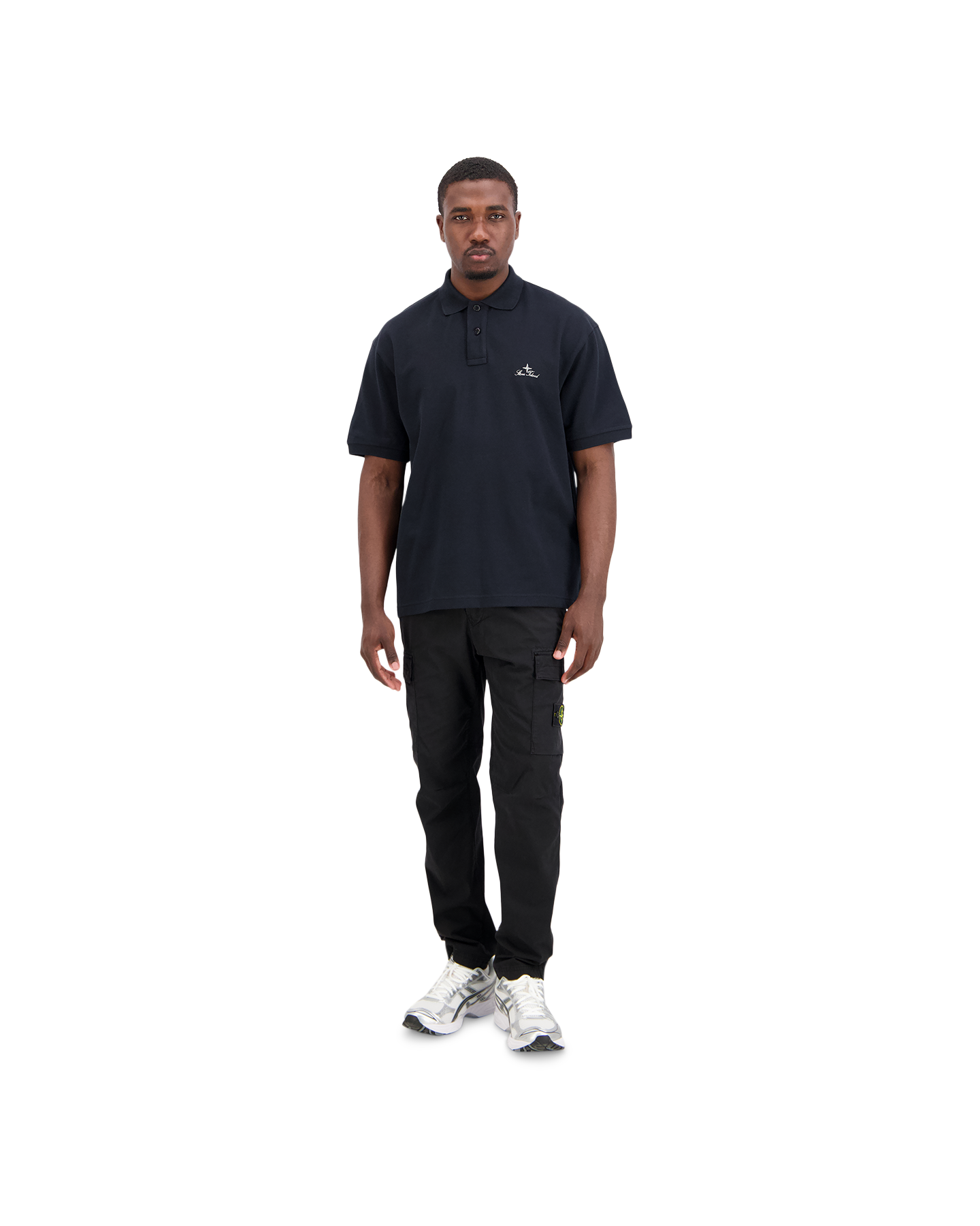 Stone Island 2200002 Polo Ss DONKERBLAUW 3