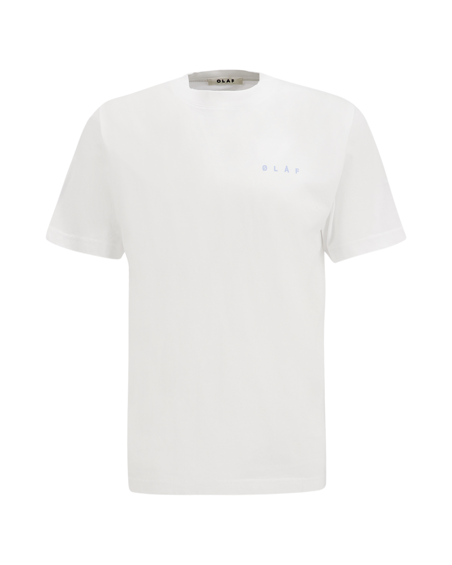 OLAF Brushstroke Face Tee WIT 2