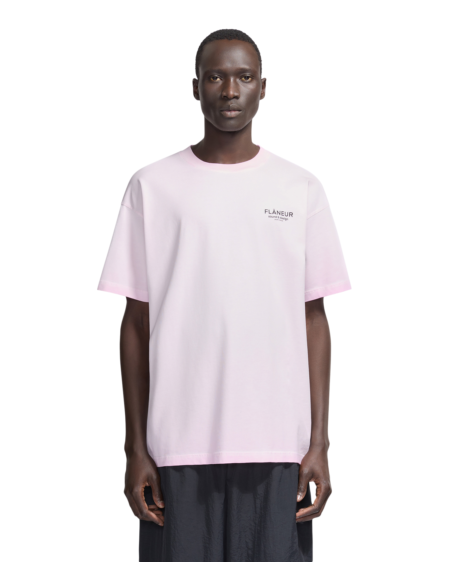 Flaneur Sound & Design Studio Member T-Shirt ROSE 4