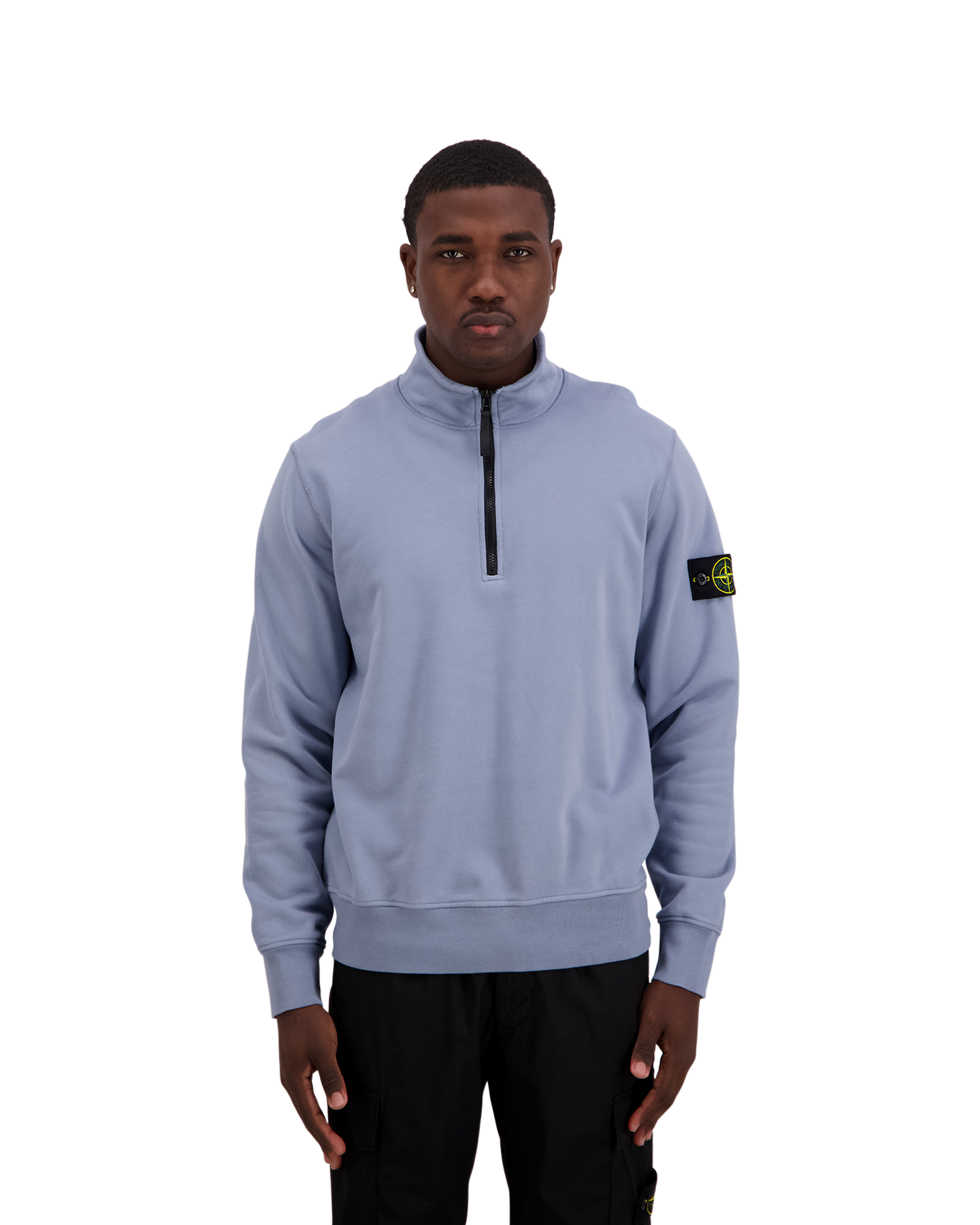 Stone Island S0051 Half Zip Sweater DONKERBLAUW 4