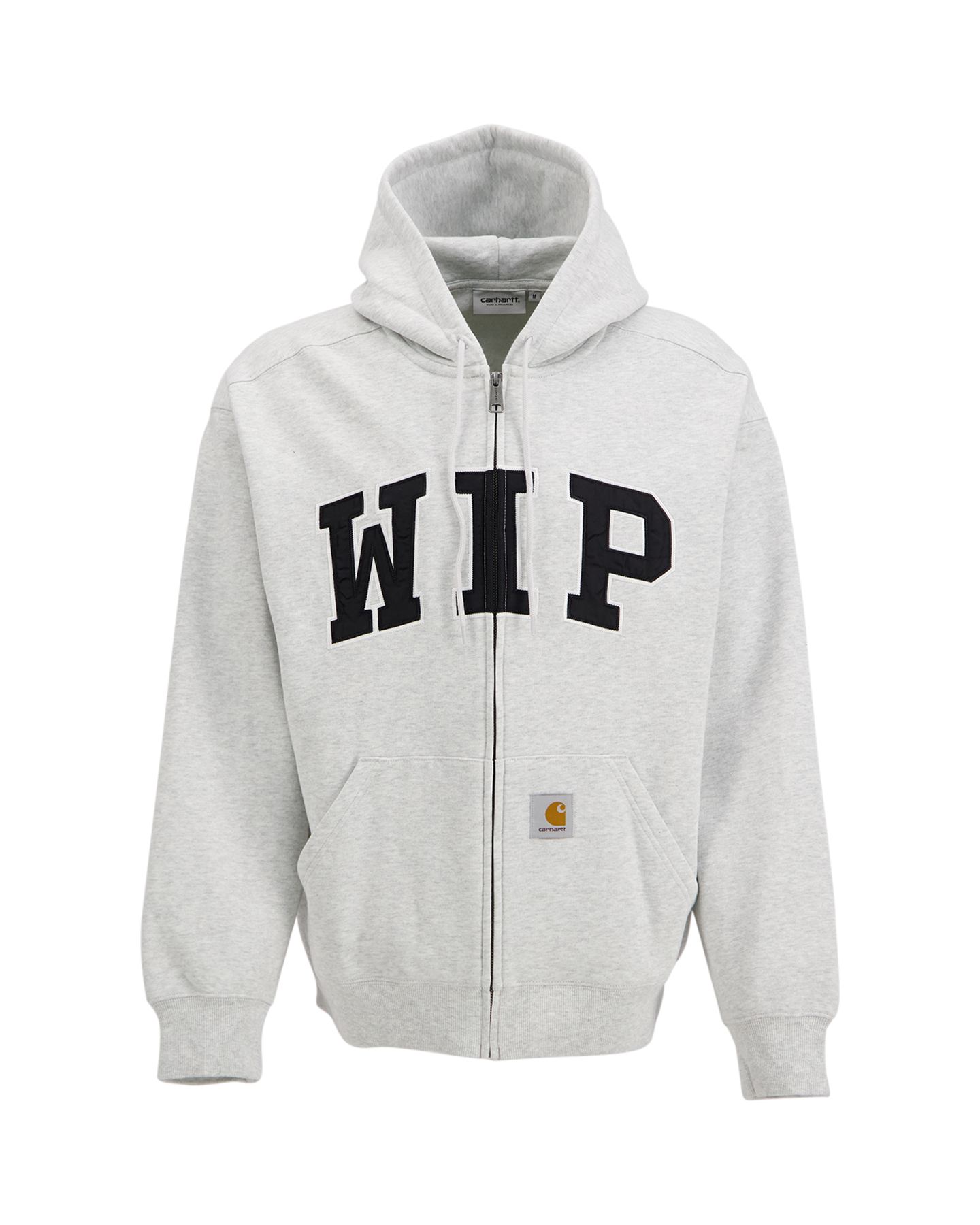 Carhartt Hooded Wip Sweat Jacket GRIJS 1