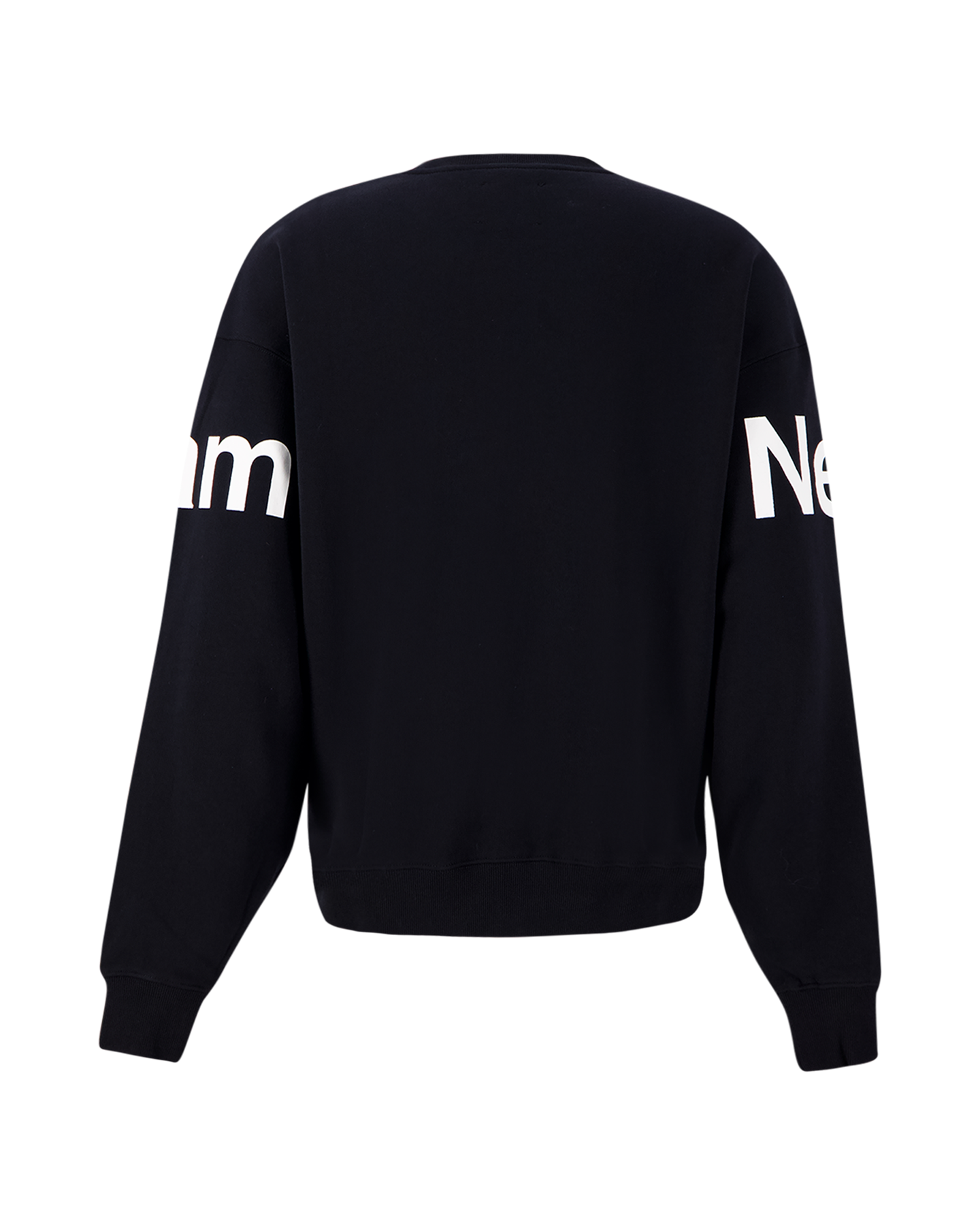 New Amsterdam Surf Association Logo Line Sweat Black ZWART 2