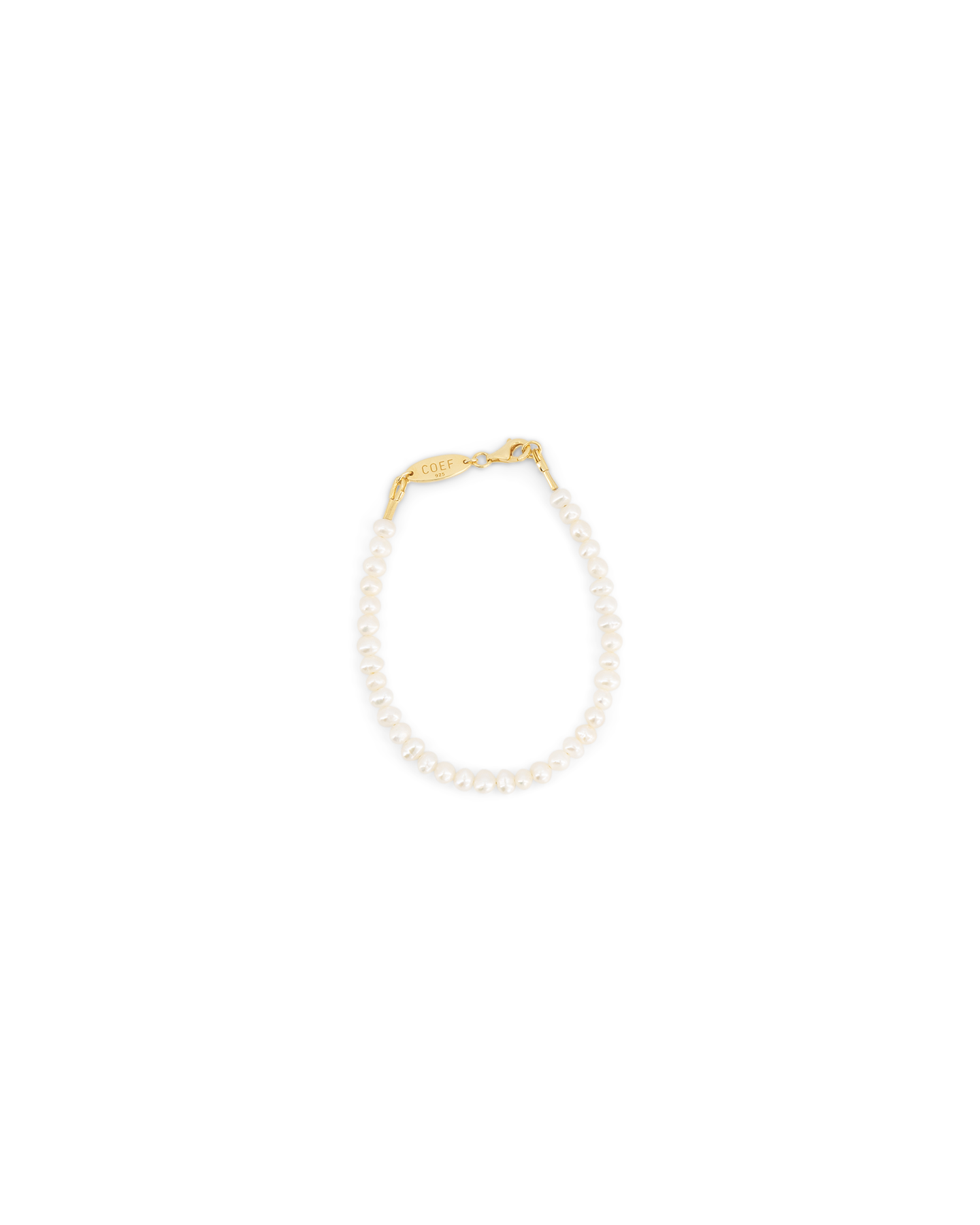 Coef Pearl Bracelet GOUD 1