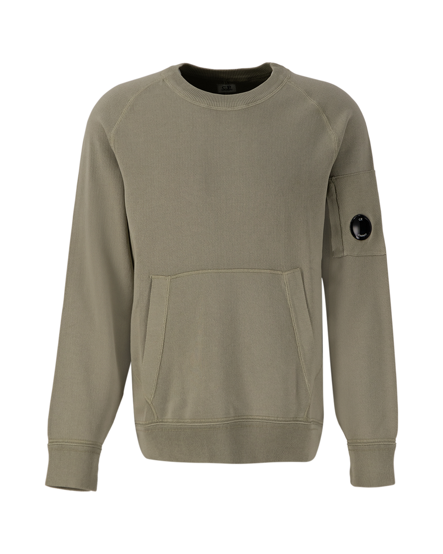 C.P. Company Cotton Knit Jumper BEIGE 1