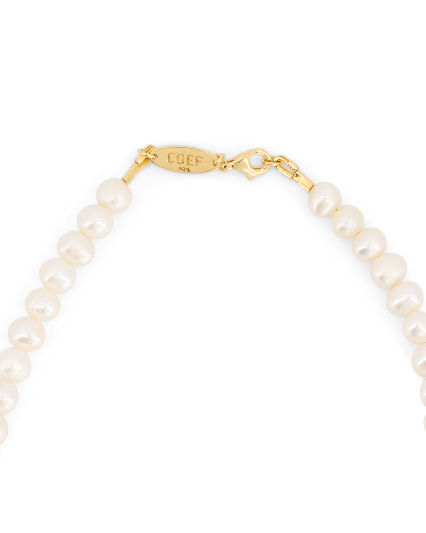 Coef Pearl Necklace GOUD 2