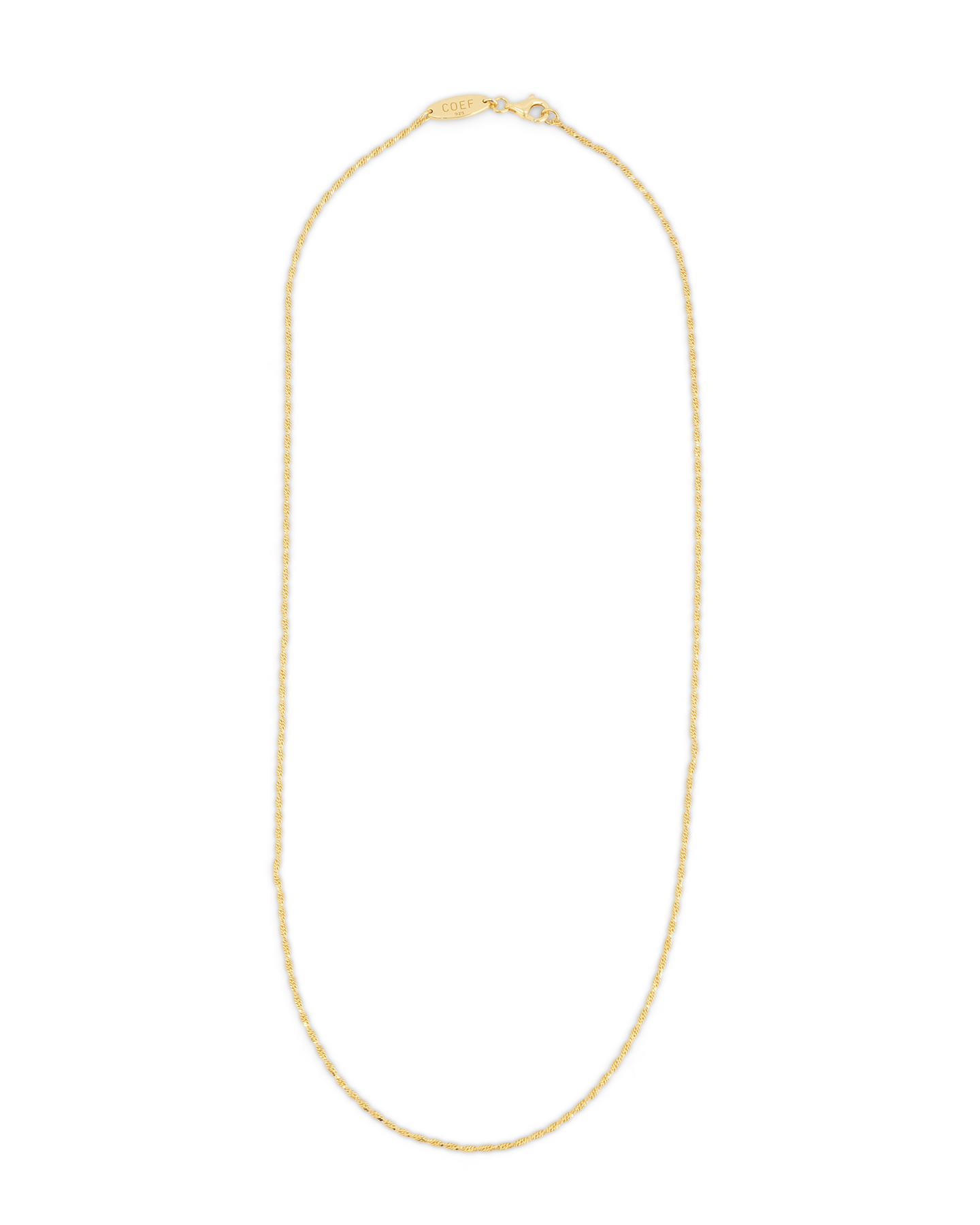 Coef Luca Necklace GOUD 1