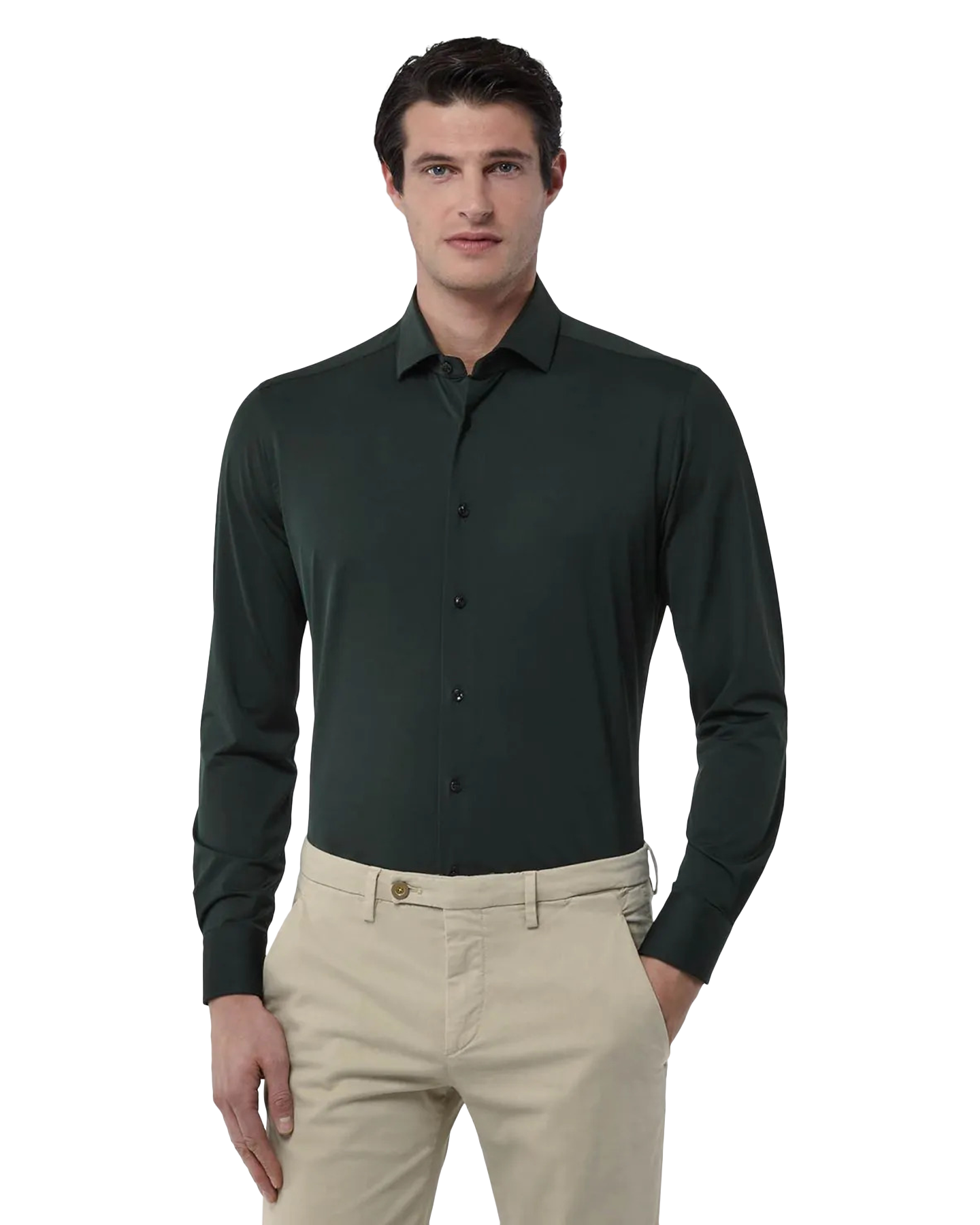 Xacus Active Shirt DONKERGROEN 3