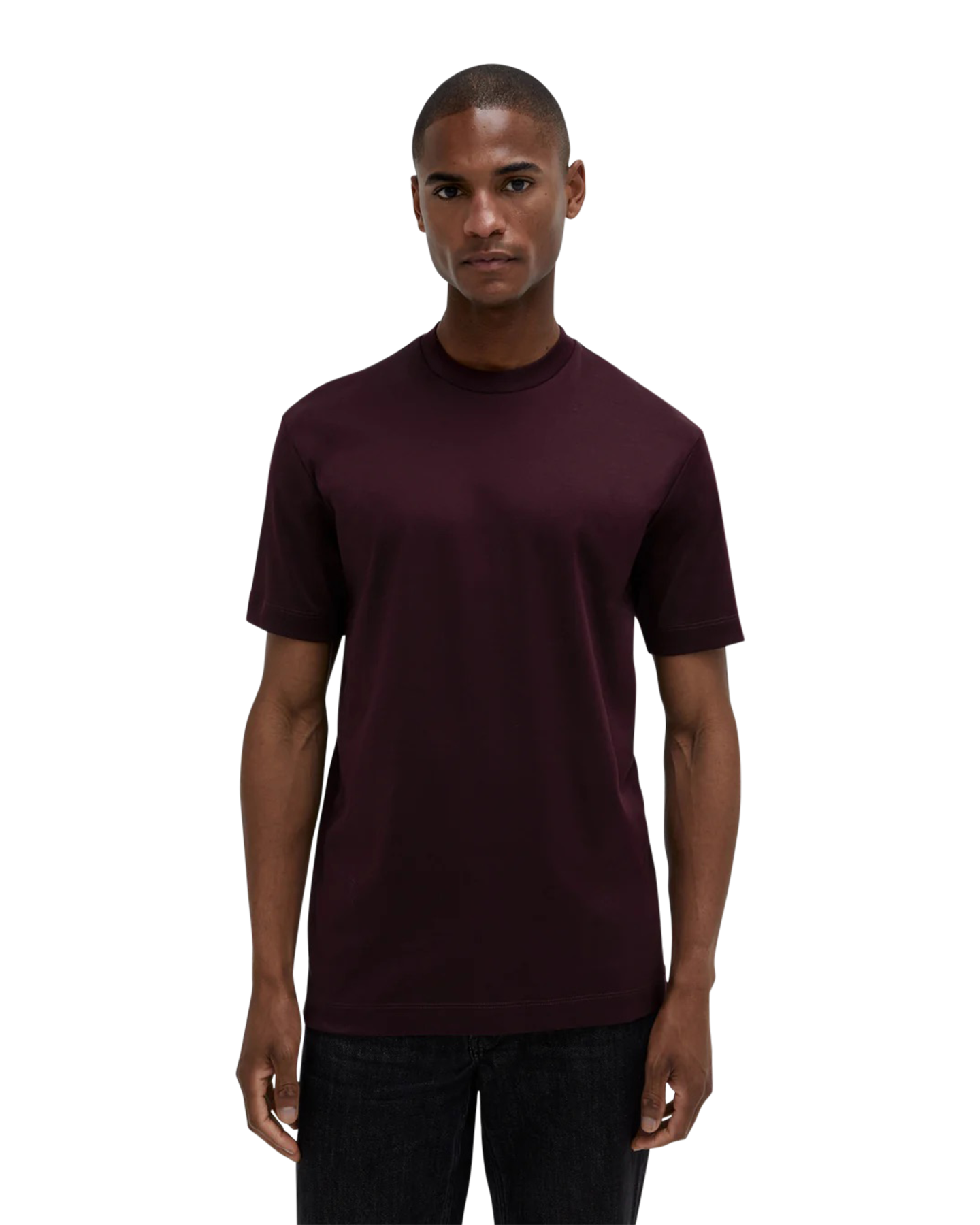 Valenza Interlock Supima T-Shirt ROOD 3