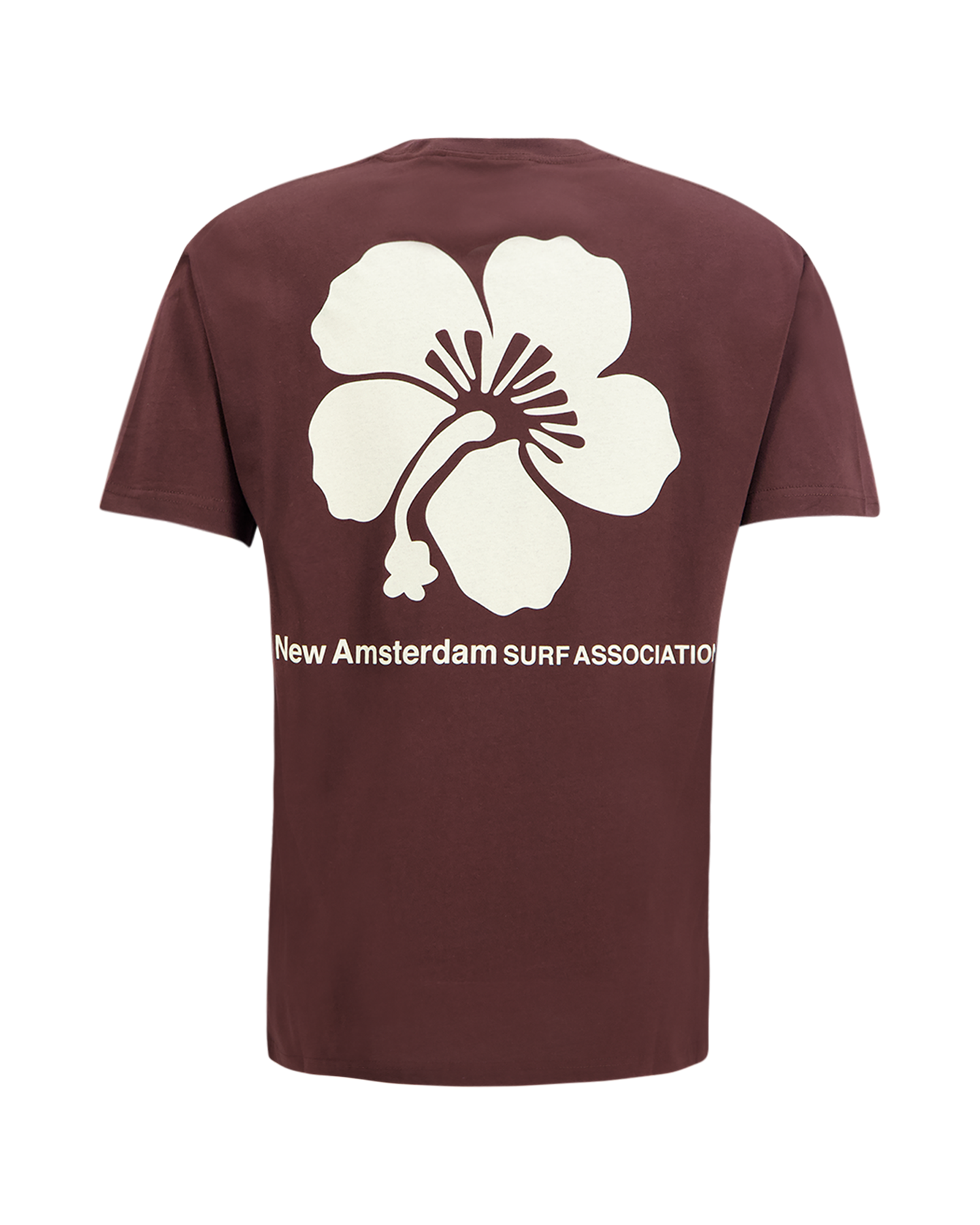 New Amsterdam Surf Association Hibiscus Tee ROOD 1