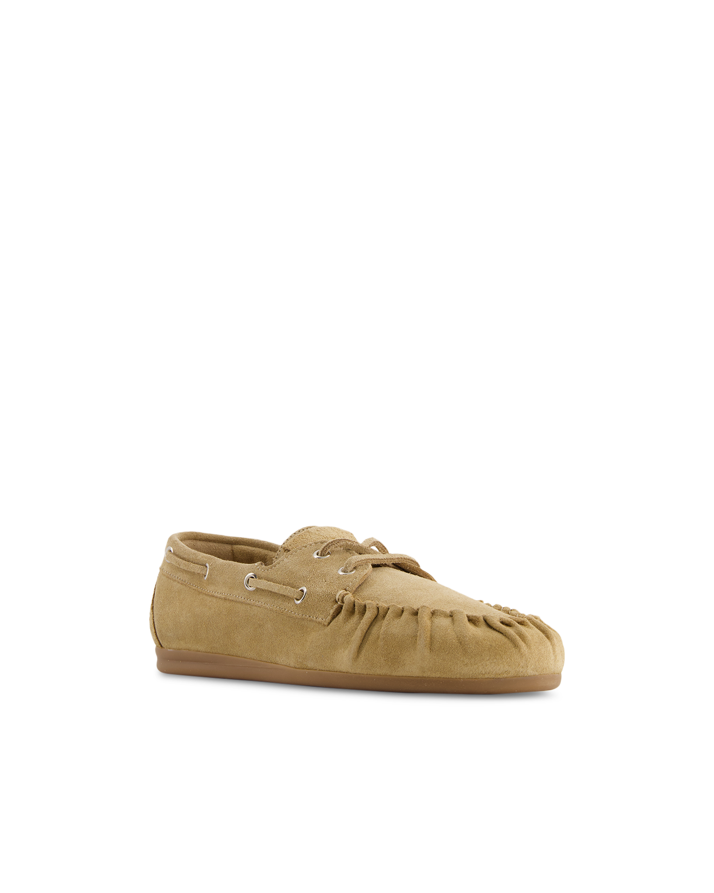 Alohas Rowan Suede Beige Leather Loafers BEIGE 2