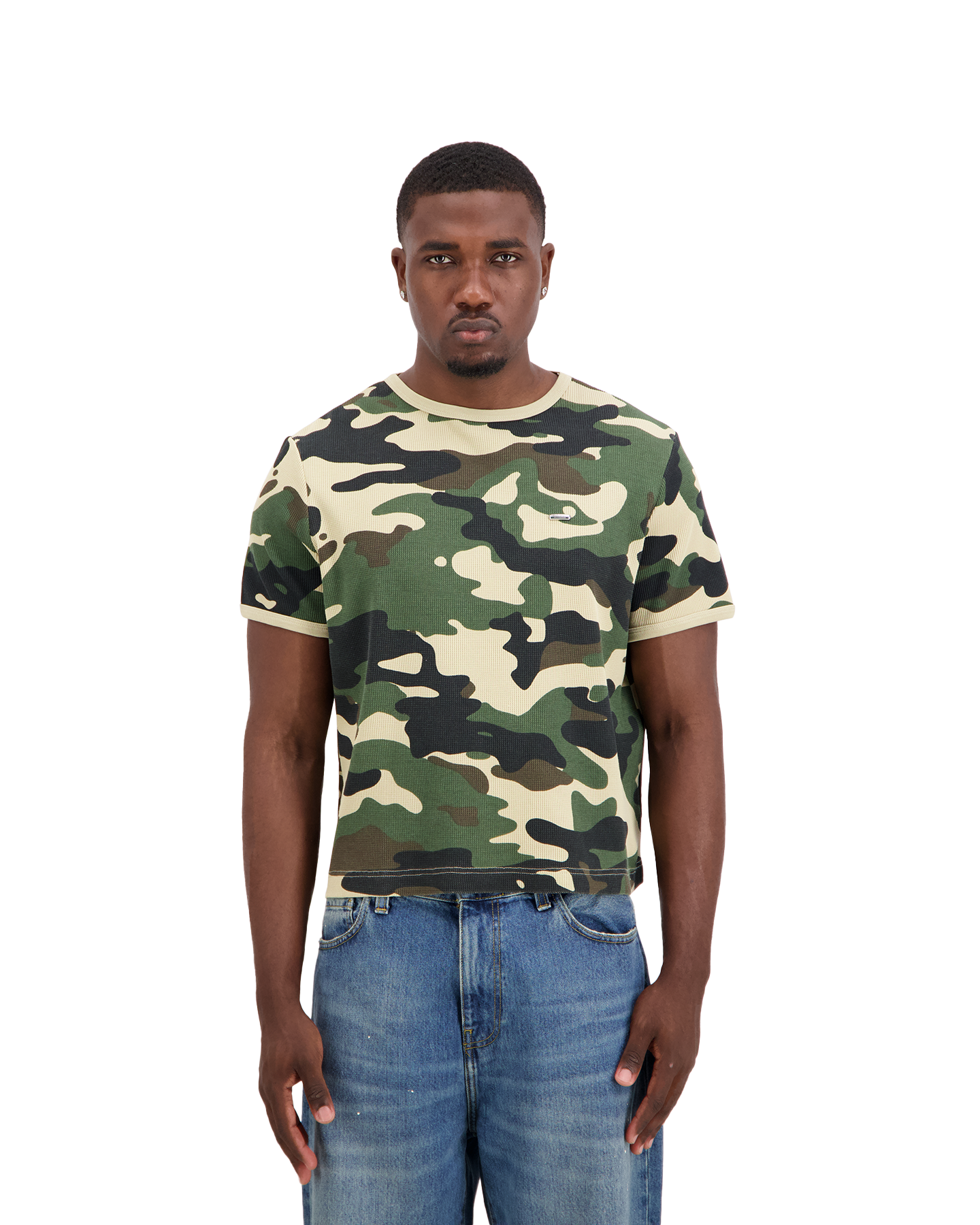 New Amsterdam Surf Association Waffle Tee GROEN 4