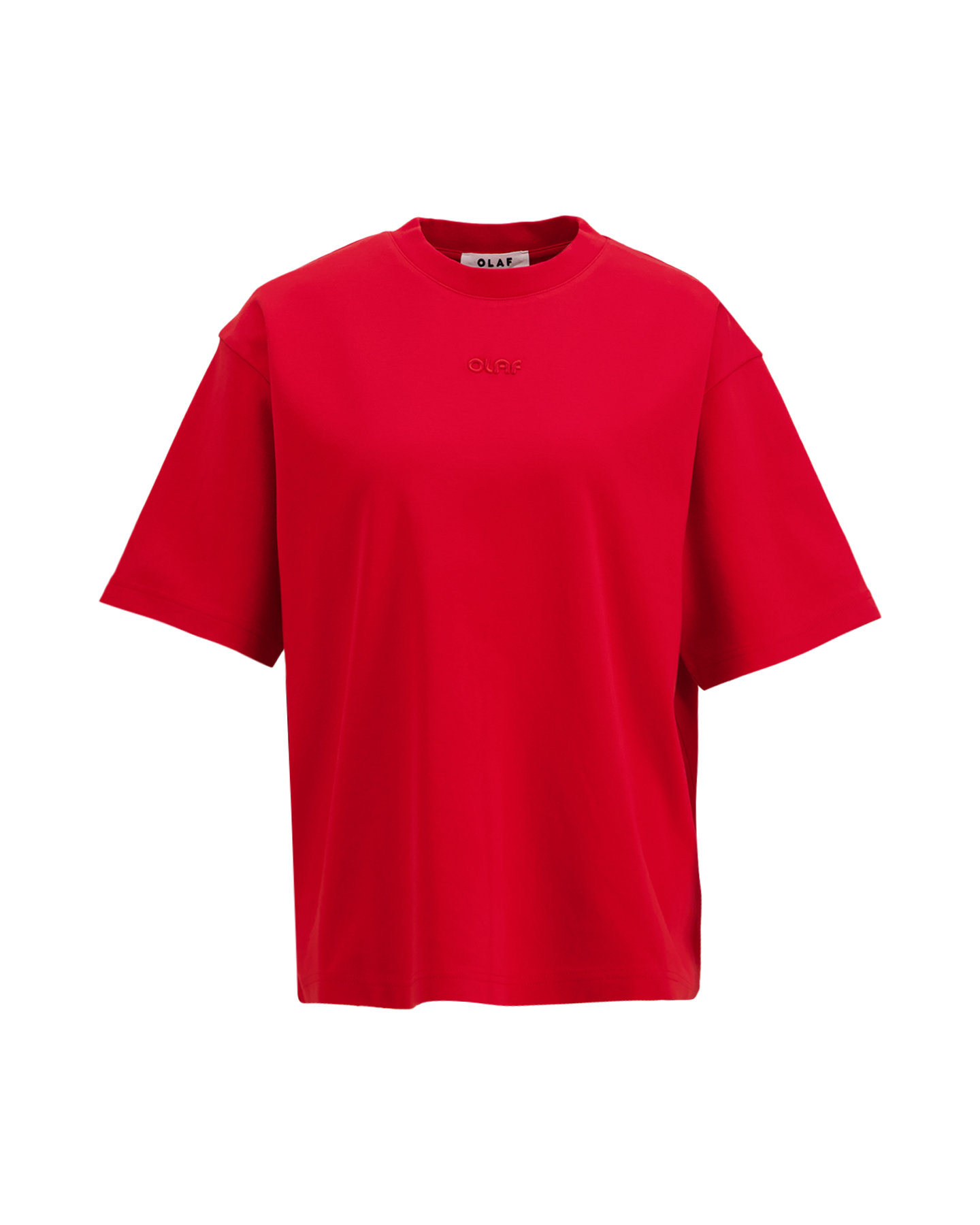 OLAF Retro Logo Boxy Tee ROOD 1