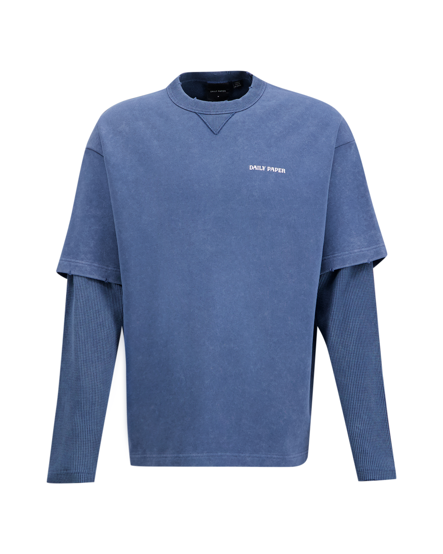 Daily Paper Layered Ls Tee BLAUW 1