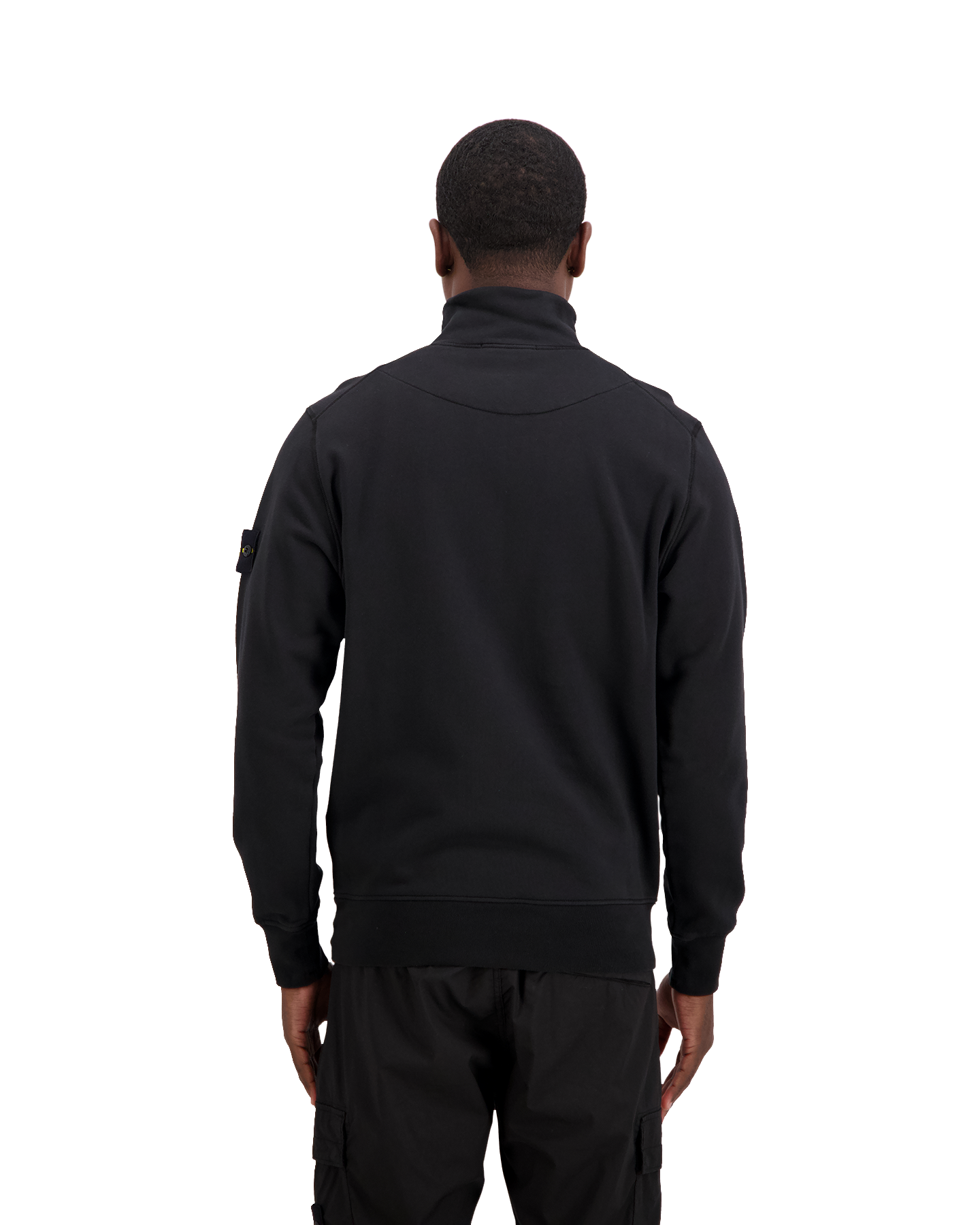Stone Island S0051 Half Zip Sweater ZWART 5