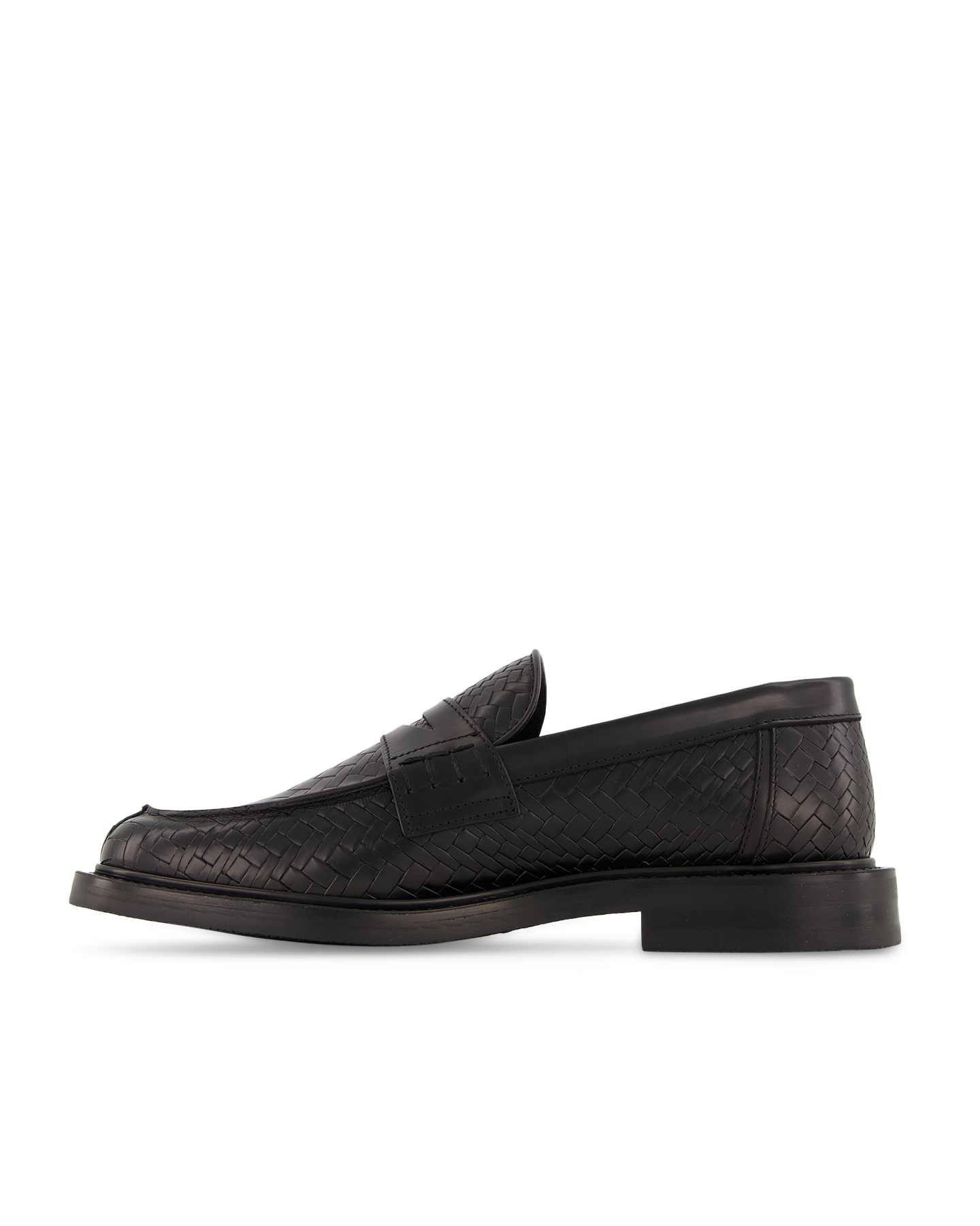 Filling Pieces Loafer Woven Twist ZWART 3