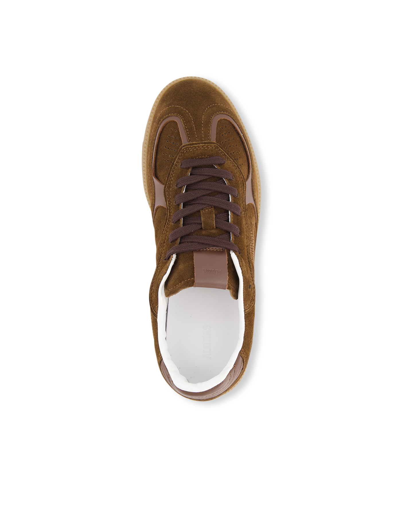 Alohas Tb.490 Rife Chocolate Brown Leather Sneakers BRUIN 5