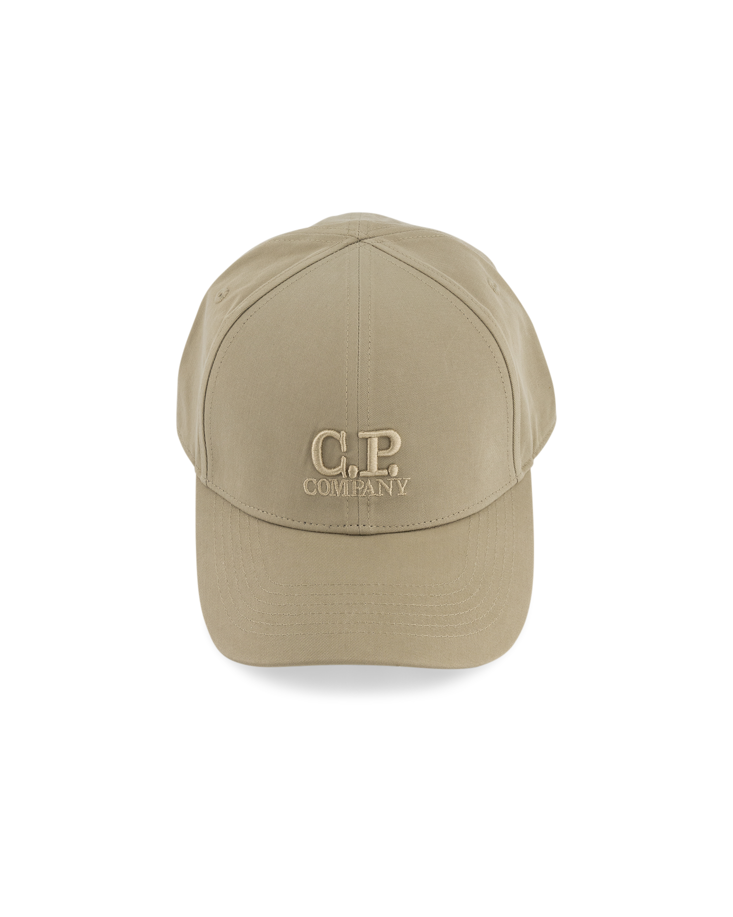 C.P. Company Gabardine Logo Cap BEIGE 1