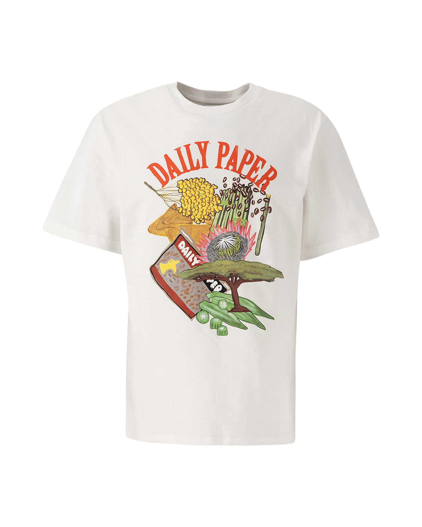 Daily Paper Hoji Ss T-Shirt WIT 1