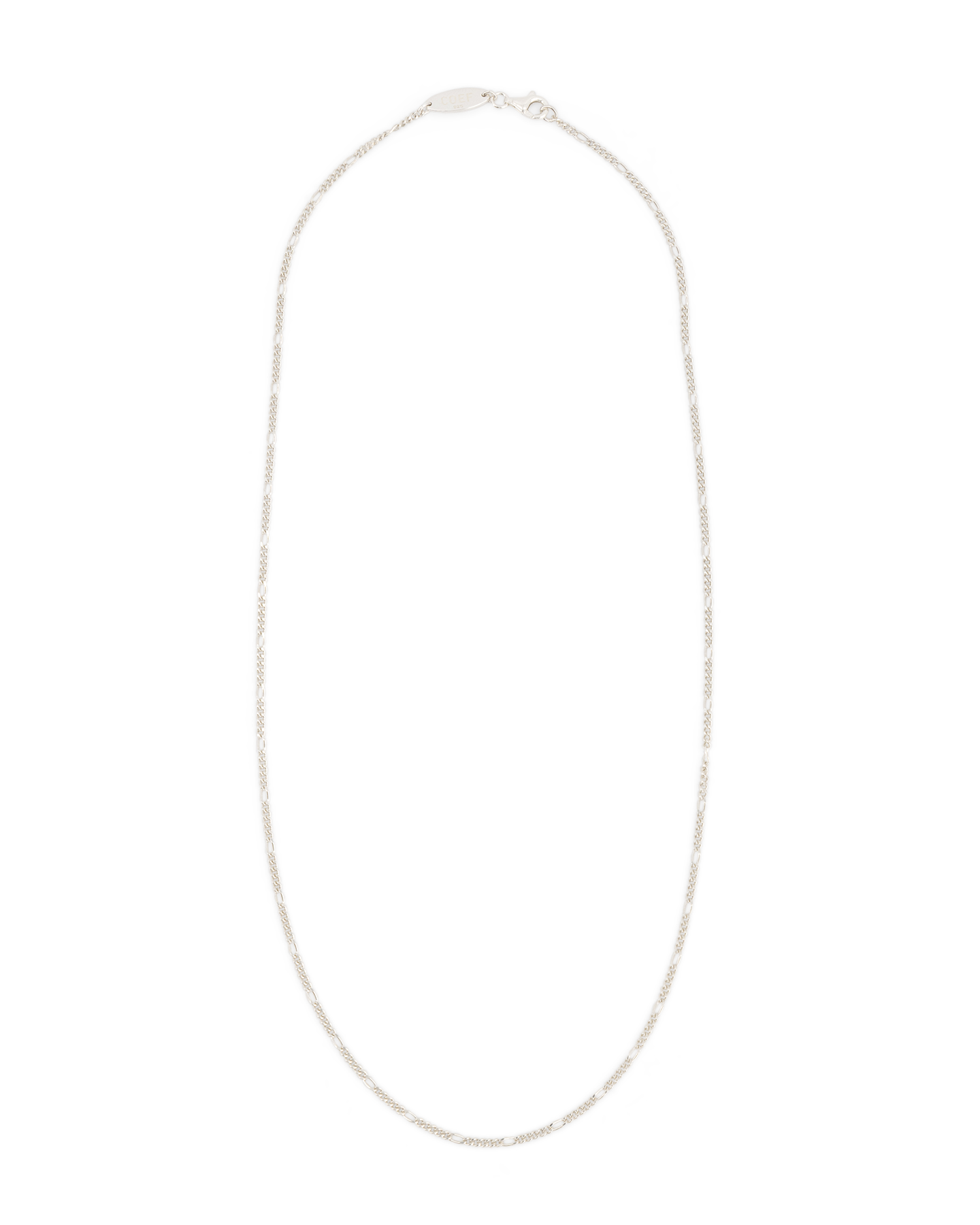 Coef Figaro Necklace ZILVER 1