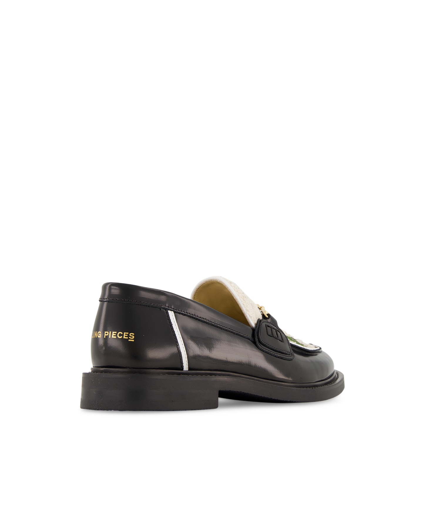 Filling Pieces Loafer Chess ZWART 4