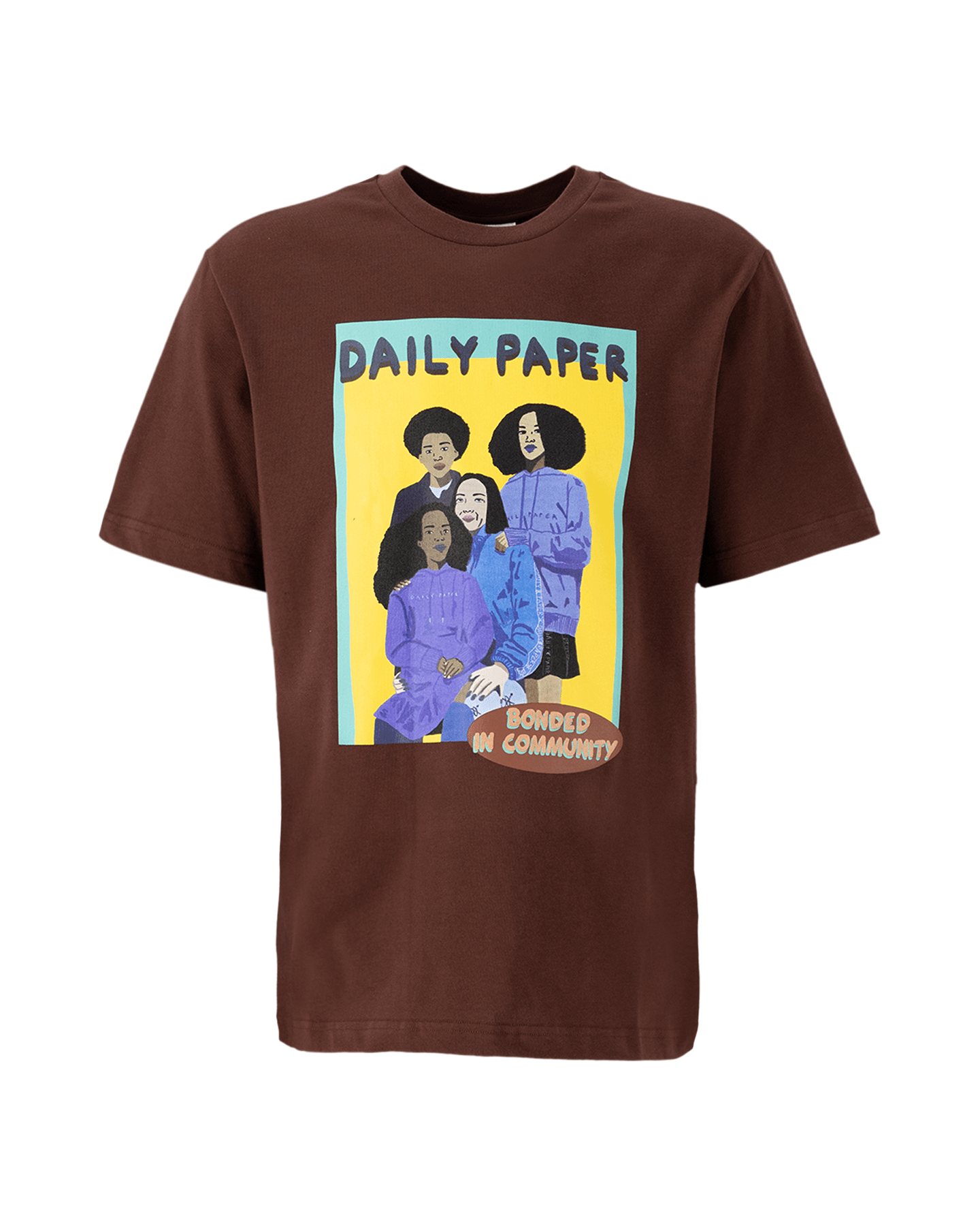 Daily Paper Horizo Ss T-Shirt BRUIN 1