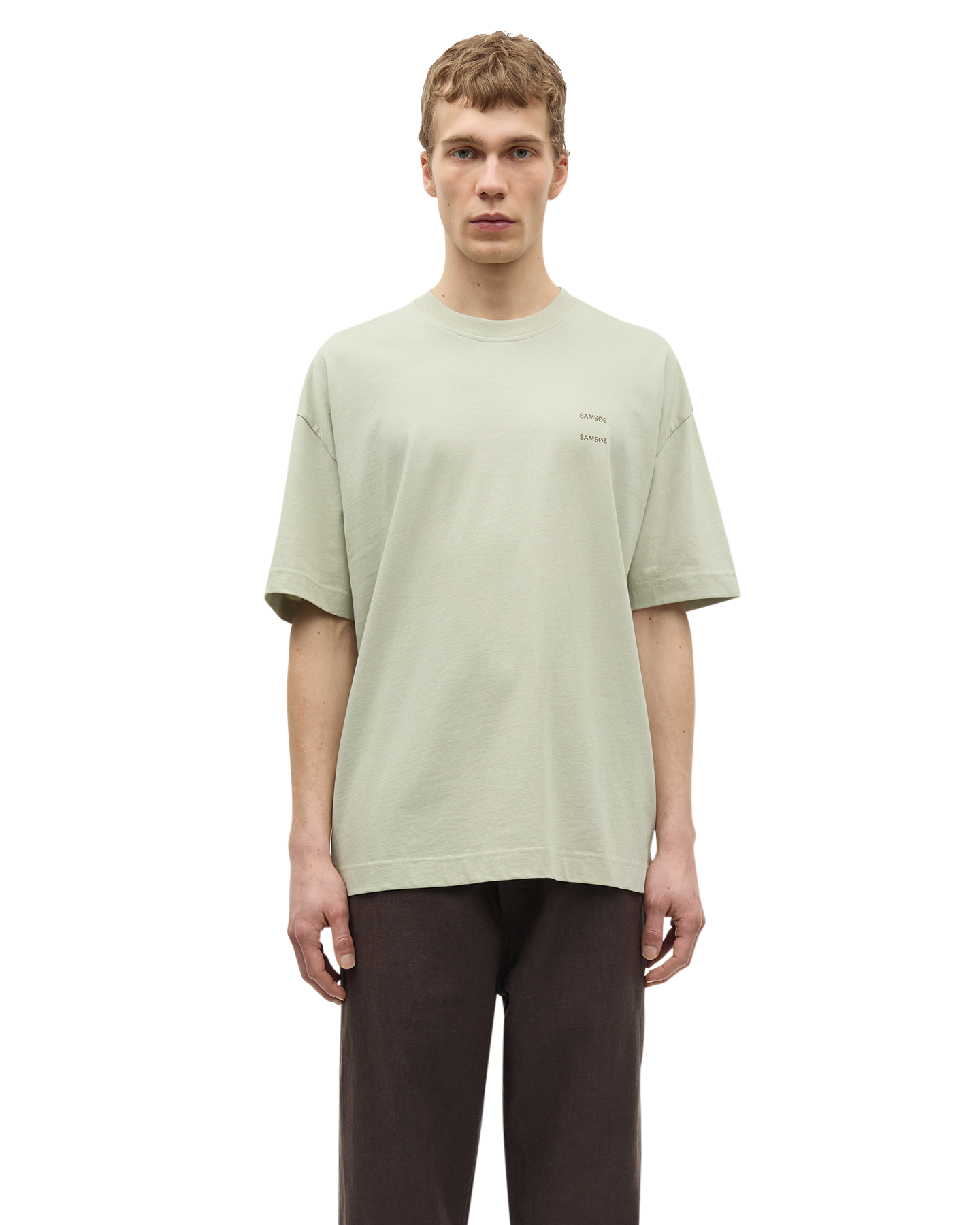 Samsøe Samsøe Joel T Shirt 11415 LICHTGROEN 3