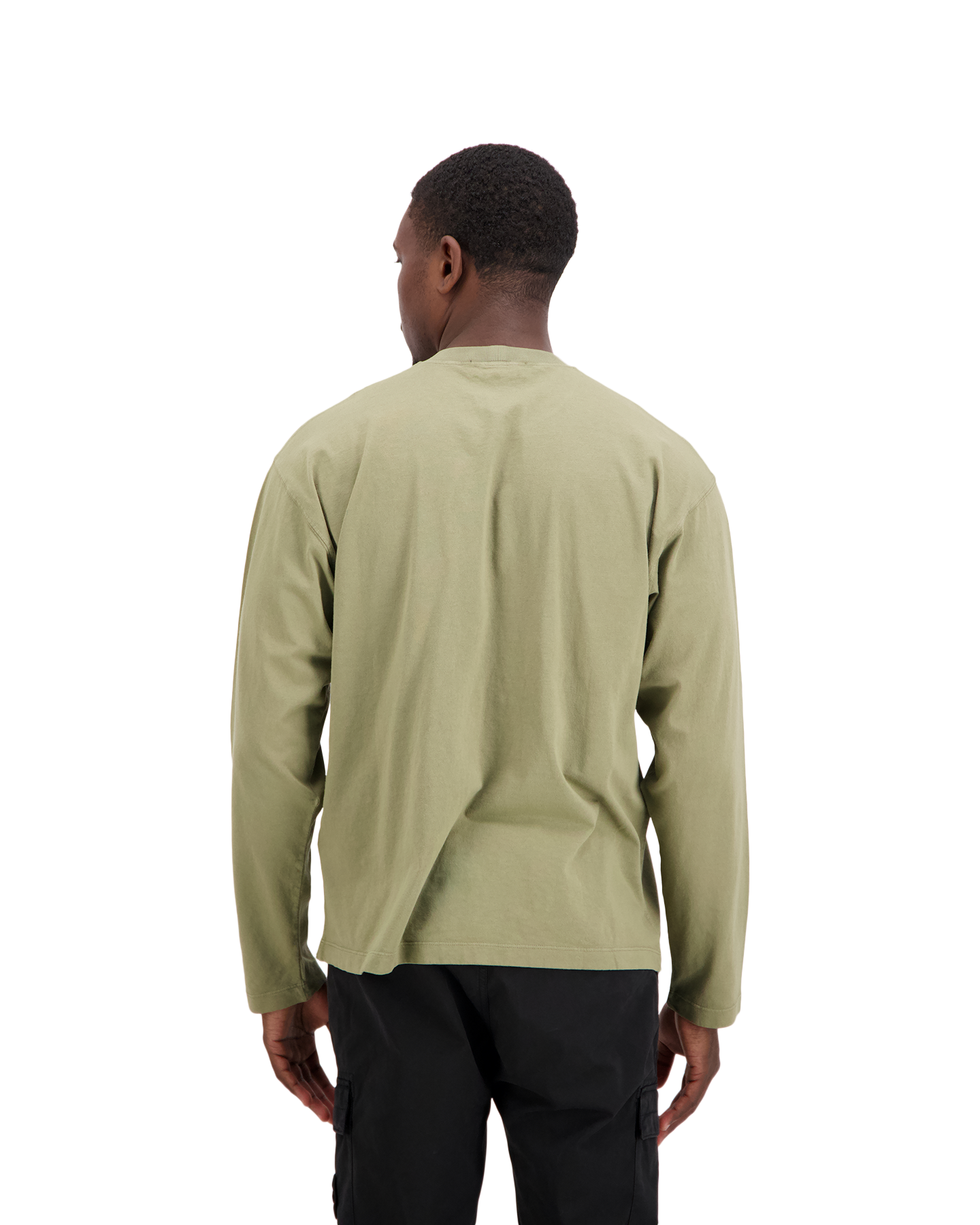 Stone Island 2100007 T Shirt Ls GROEN 5
