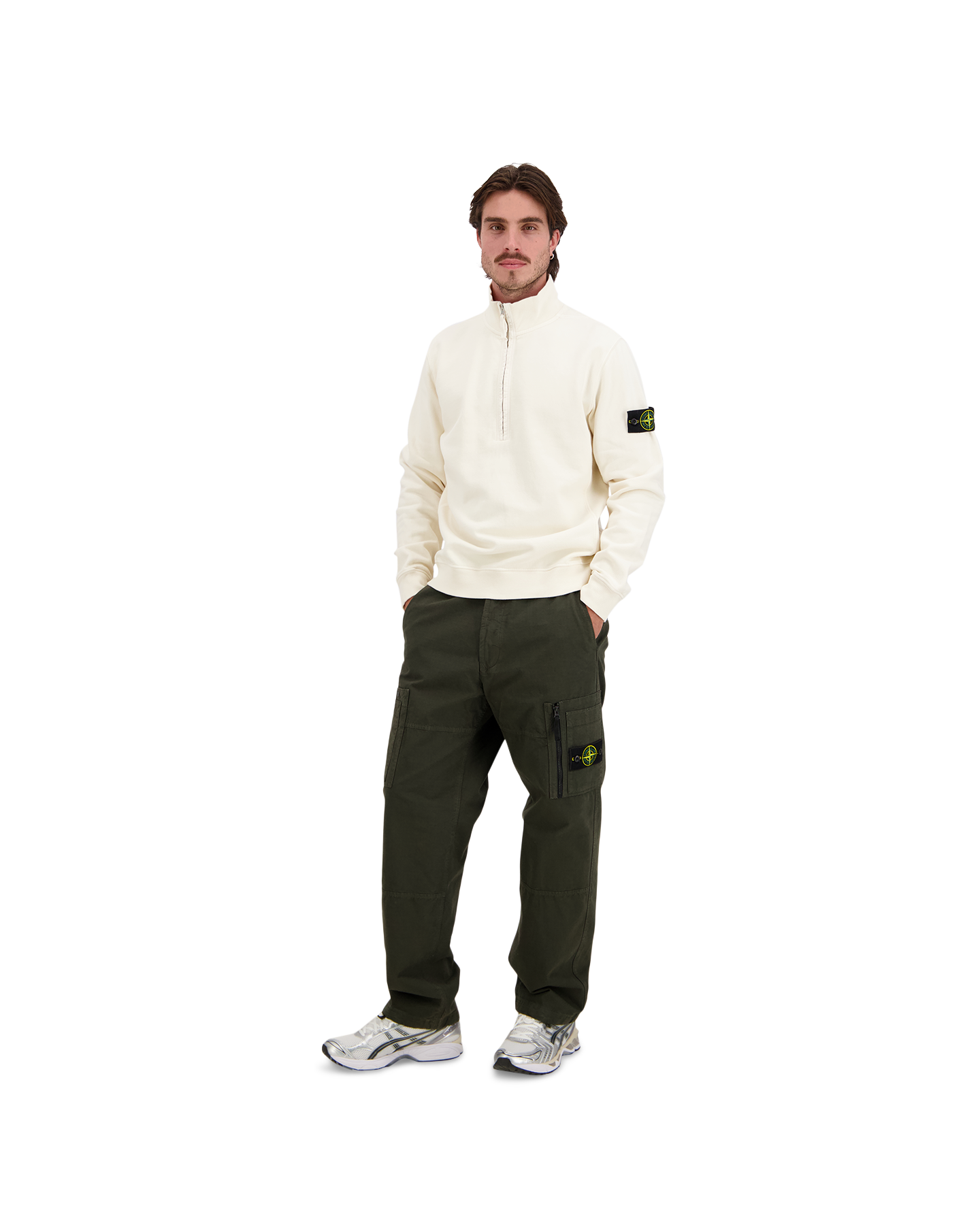 Stone Island 6100068 Polo Ls BEIGE 3
