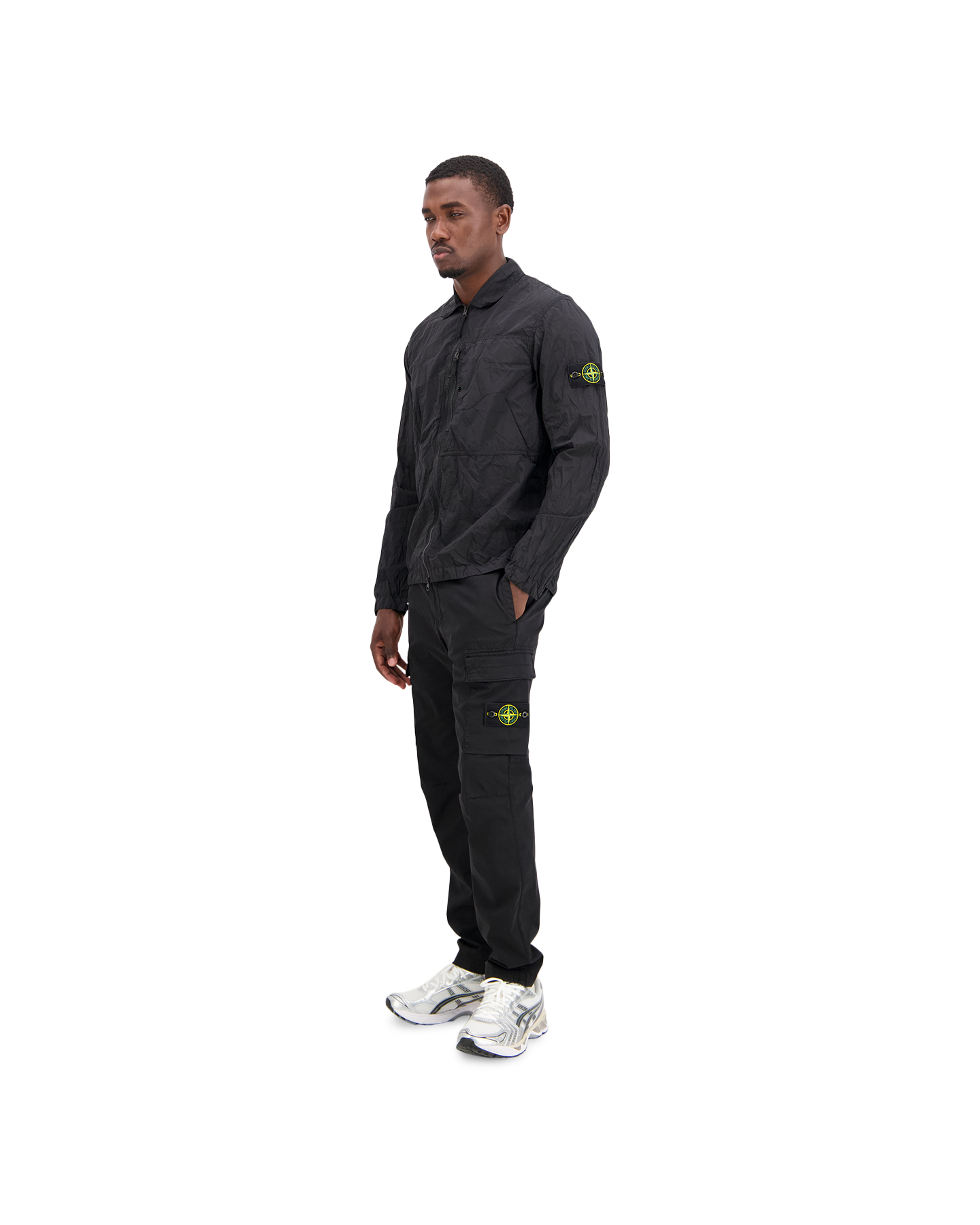 Stone Island 1200041 Overshirt ZWART 3