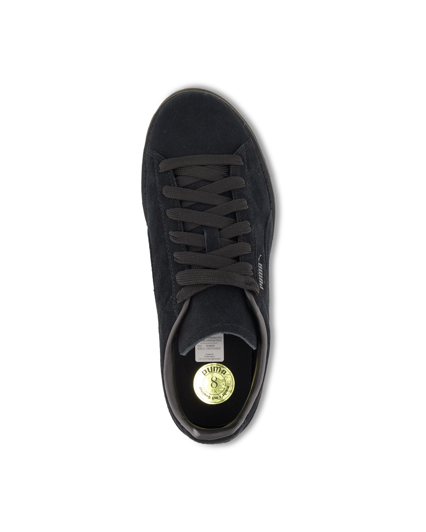 Puma Suede Vibram ZWART 5