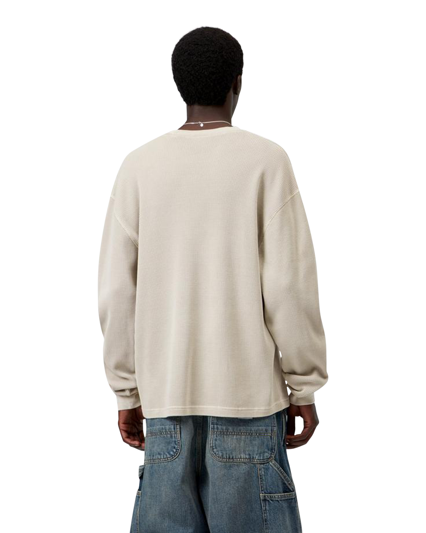 Carhartt L/S Vista Waffle T Shirt BEIGE 4