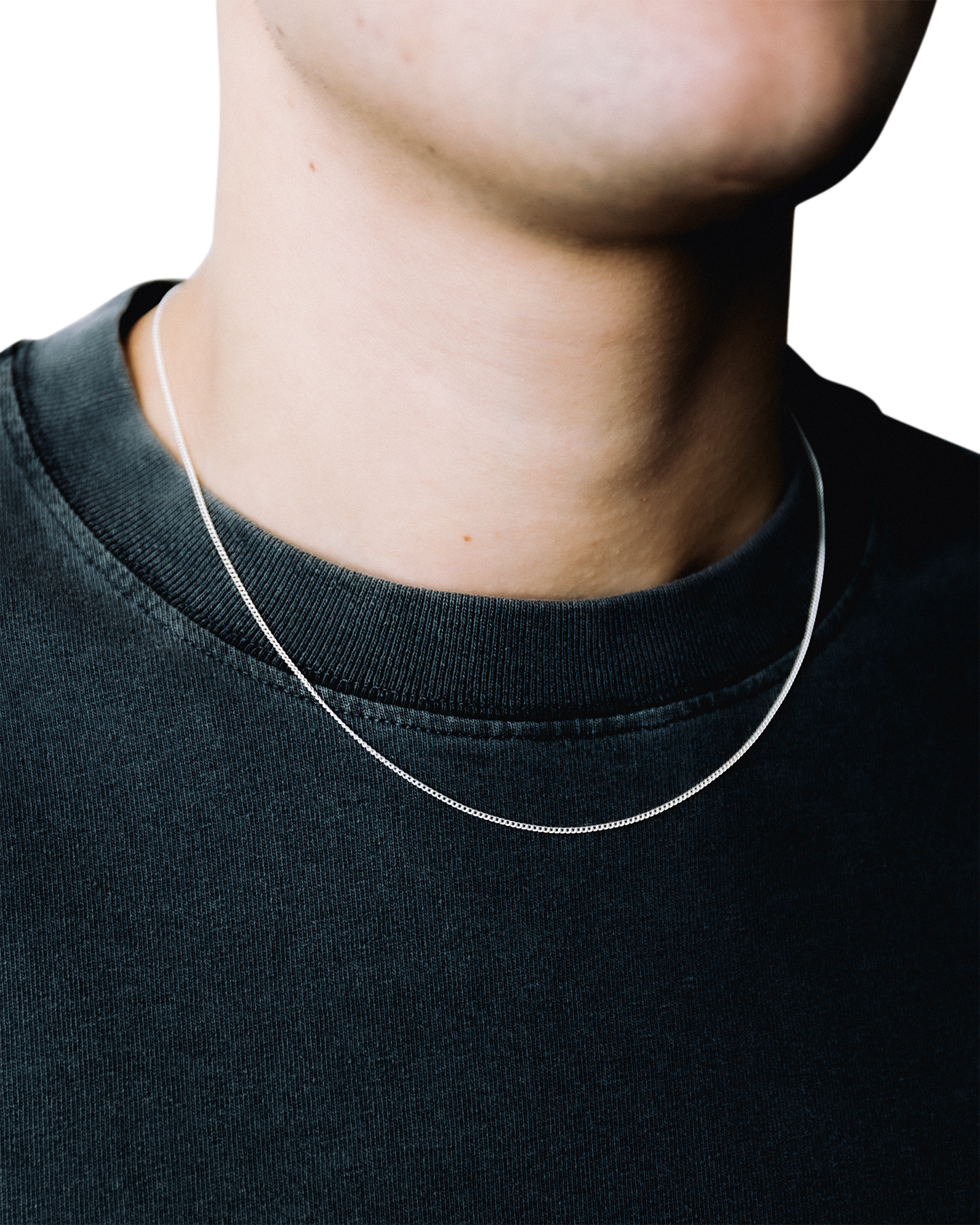 Coef Cane Necklace ZILVER 4