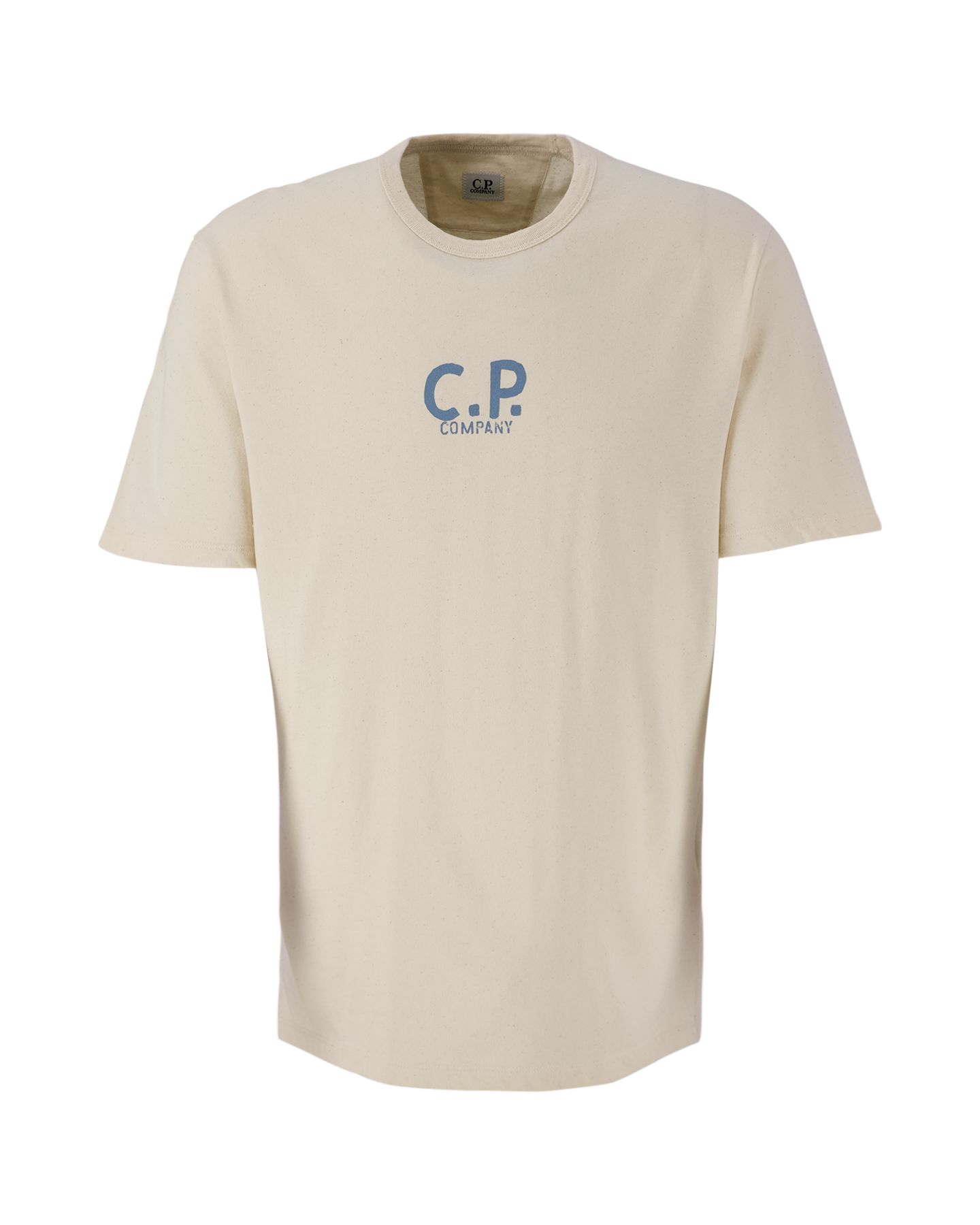 C.P. Company Natural Jersey T-Shirt CREME 2