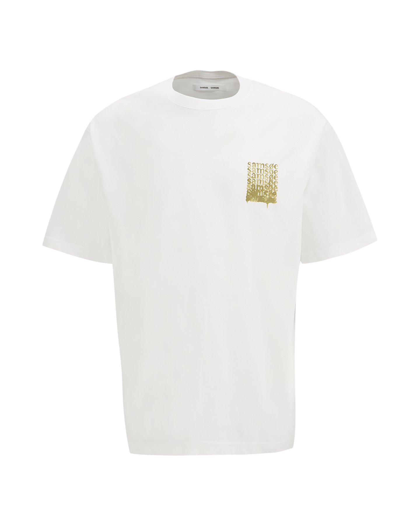 Samsøe Samsøe Sasteven T Shirt 11725 GEEL 2