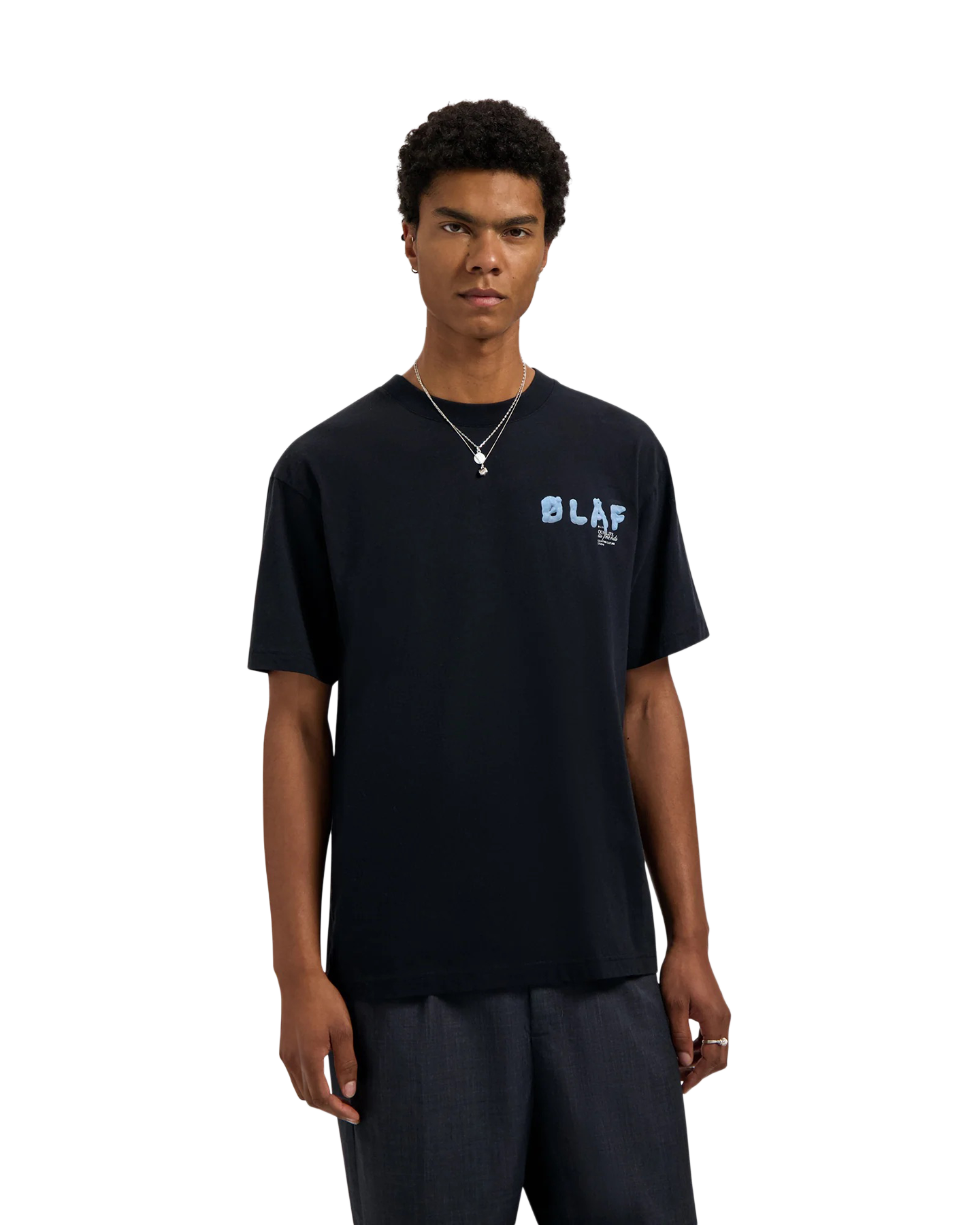 OLAF Paint Olaf Tee ZWART 3