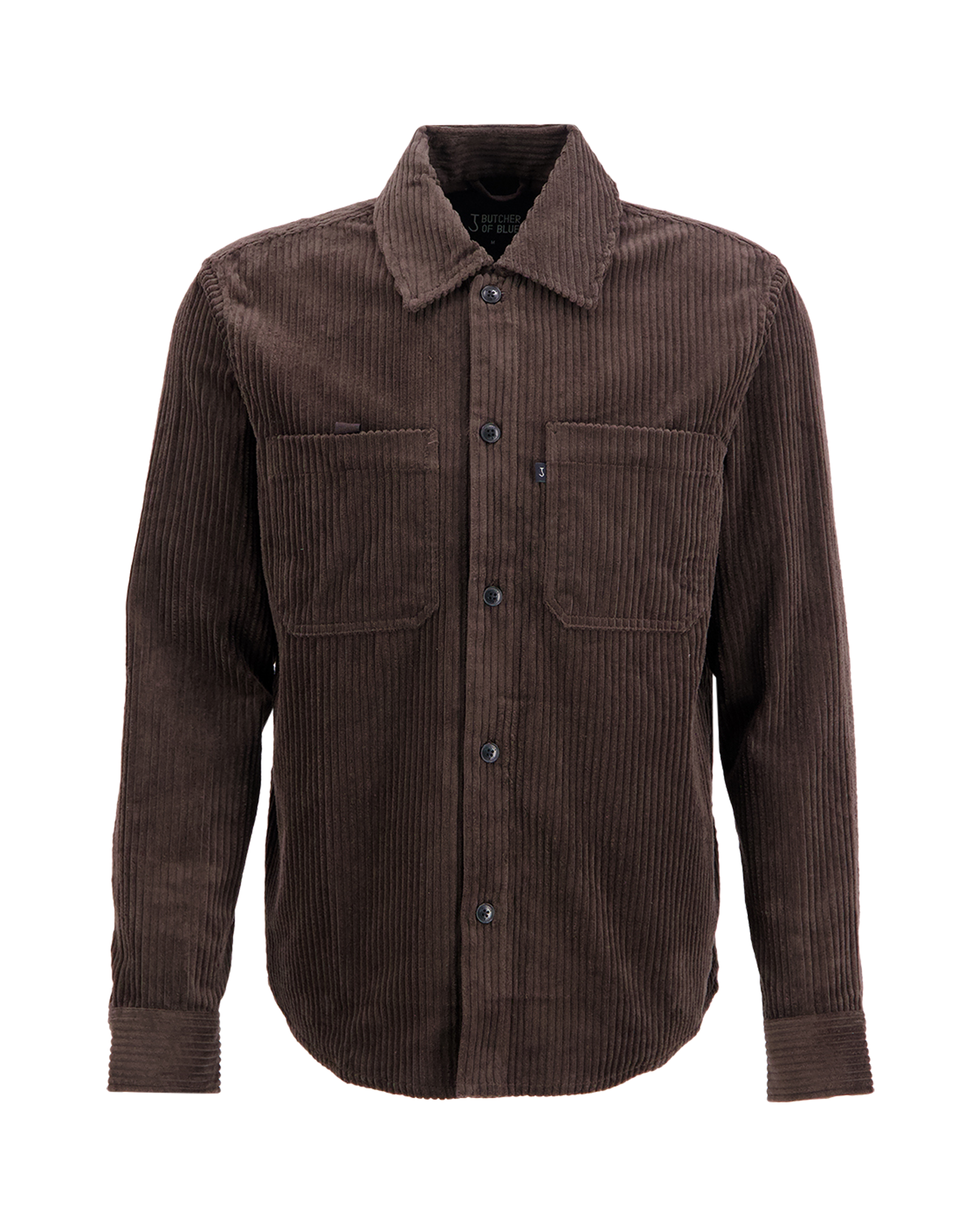 Butcher of Blue Colby Cord Overshirt BRUIN 1