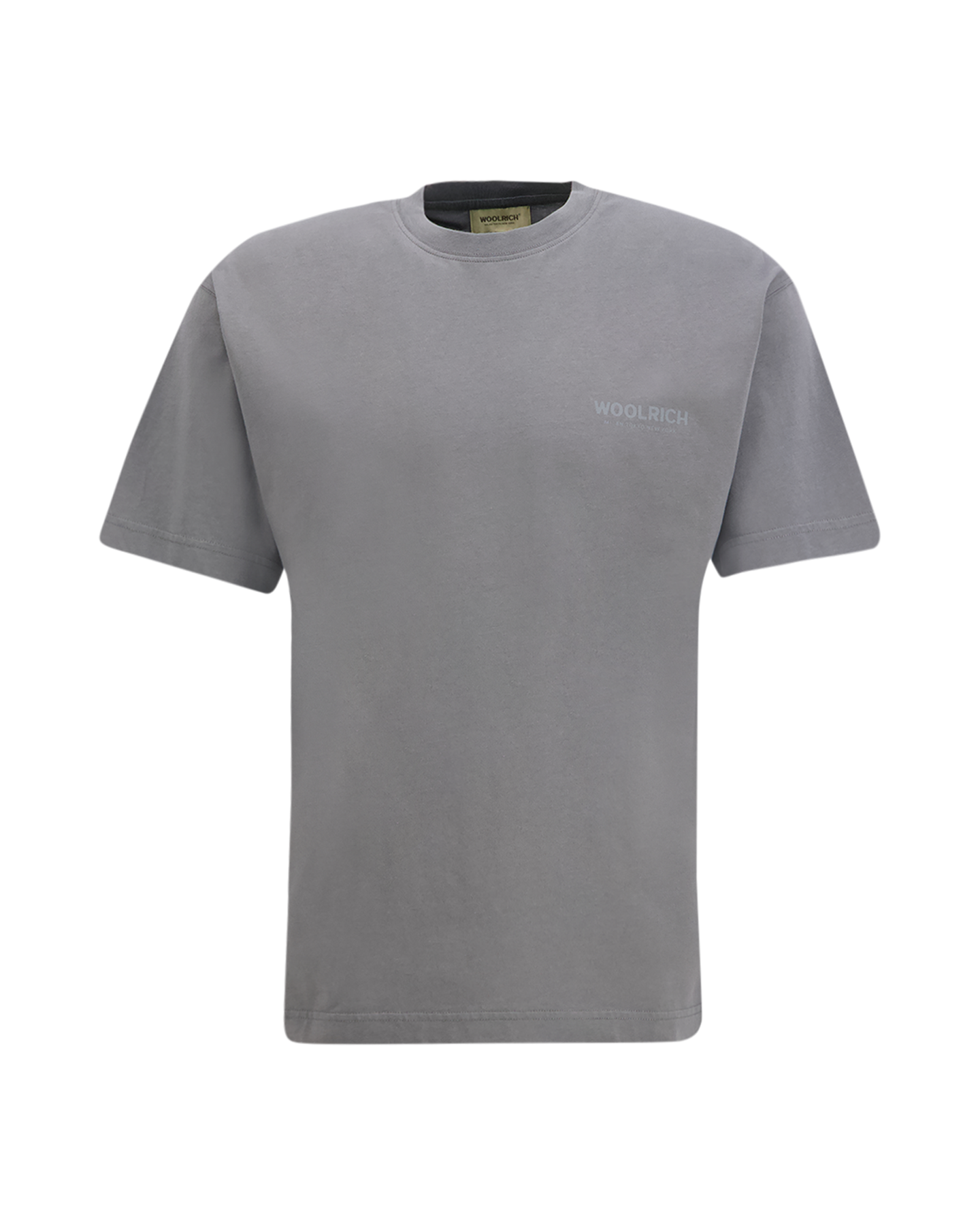Woolrich Cotton Graphic T-Shirt GRIJS 2