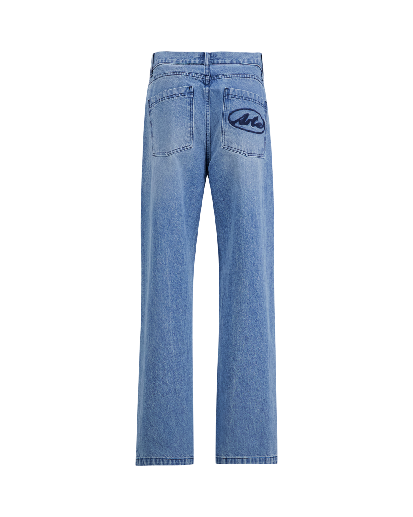 Arte Antwerp Circle Logo Pocket Pants BLAUW 2