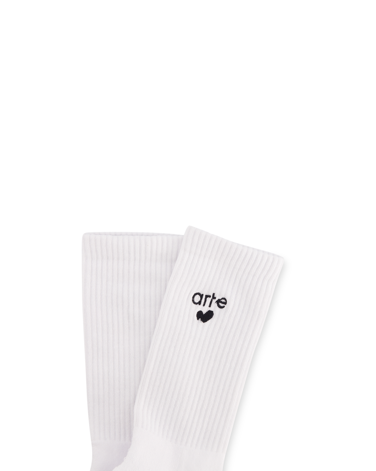 Arte Antwerp Heart Logo Socks WIT 3