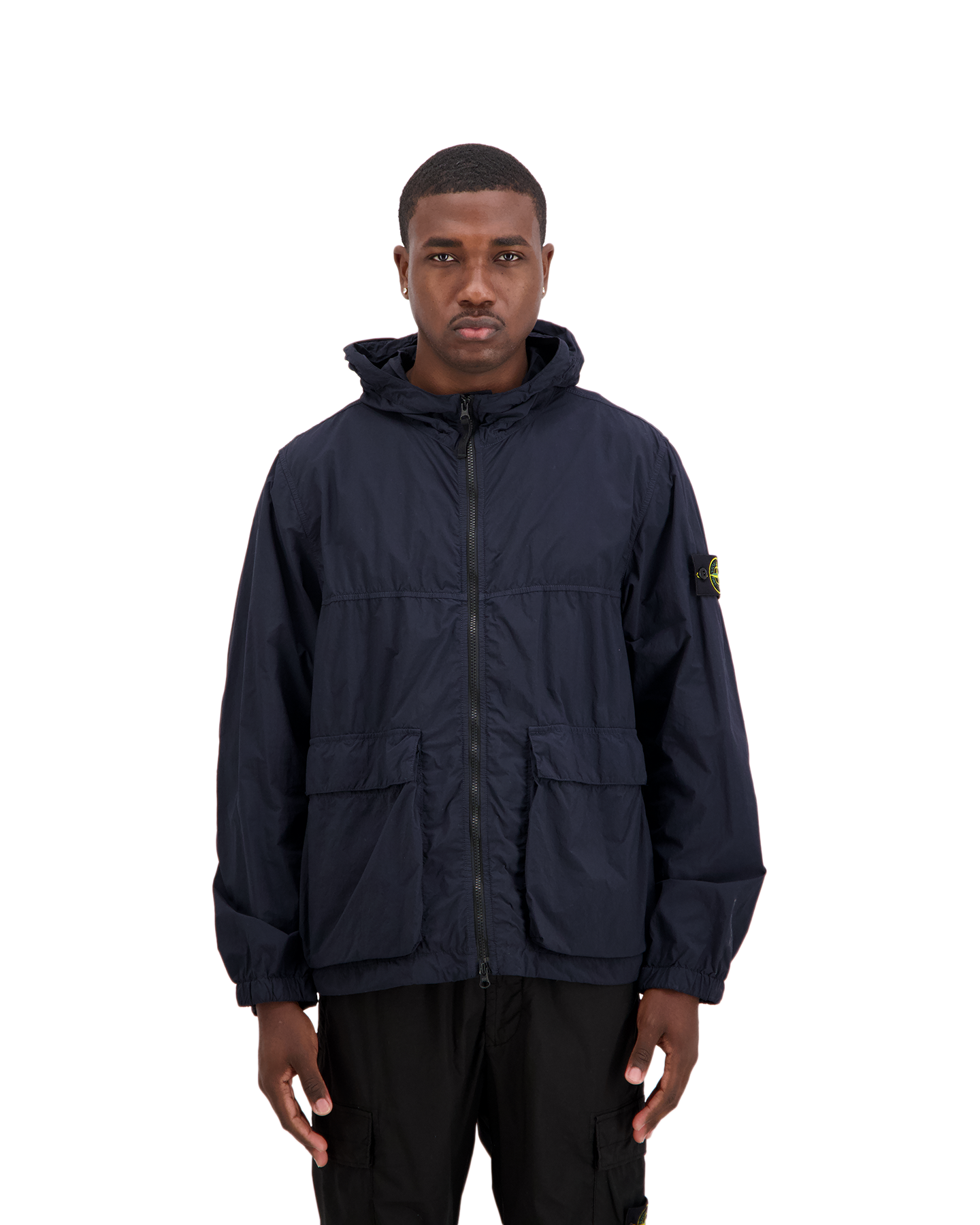 Stone Island S0345 Parka Jas DONKERBLAUW 4