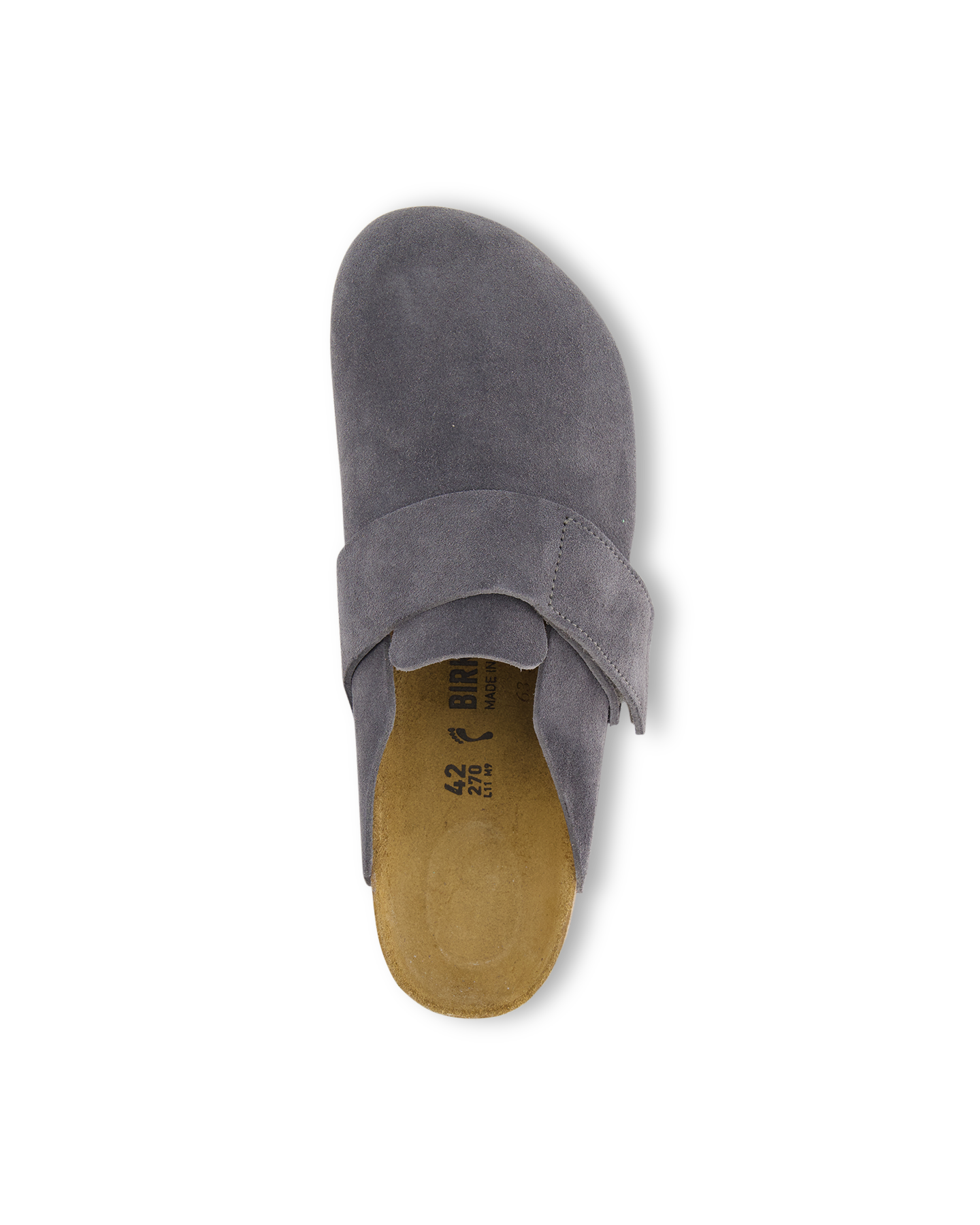 Birkenstock Loma Suede Leather Narrow GRIJS 5