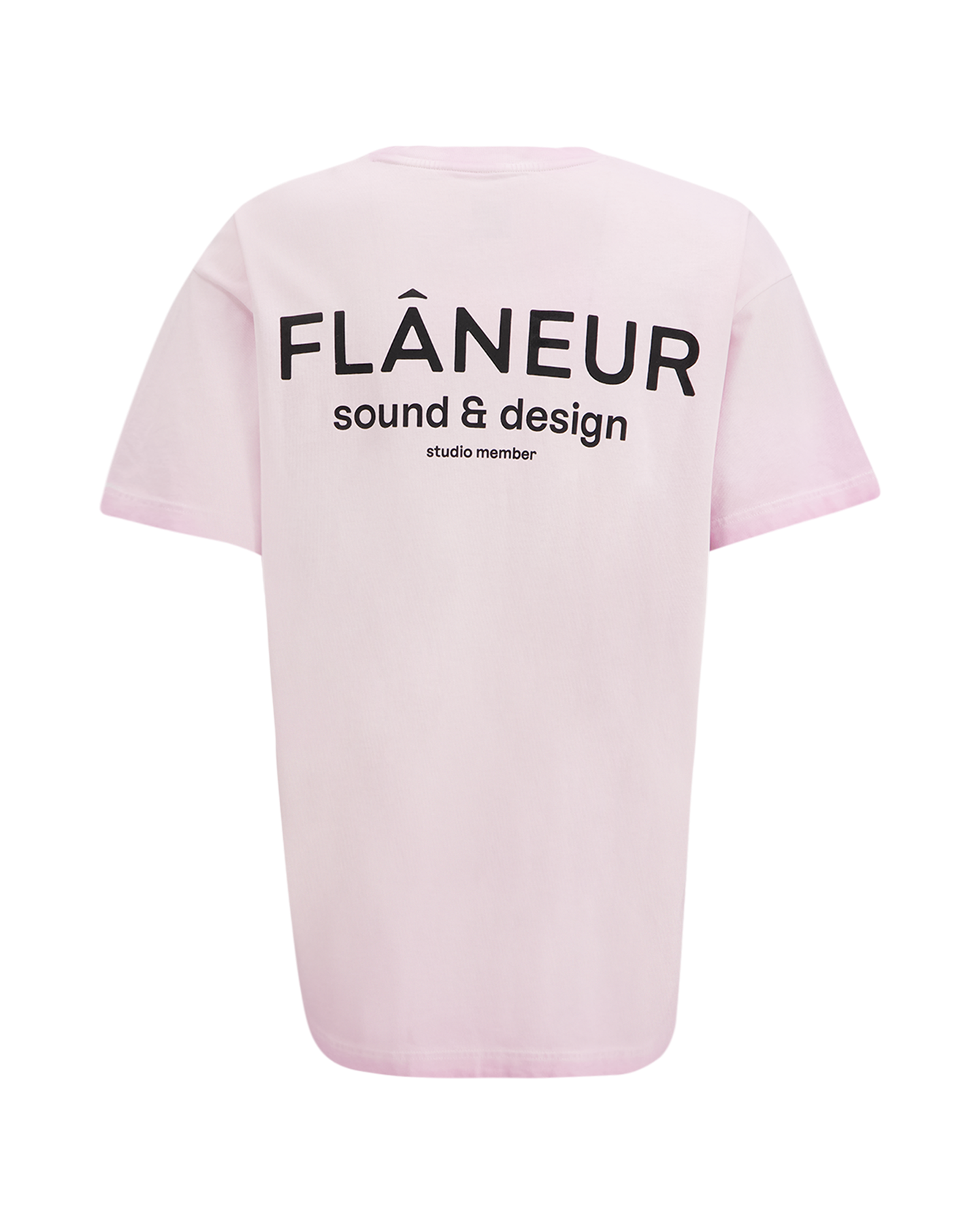 Flaneur Sound & Design Studio Member T-Shirt ROSE 1