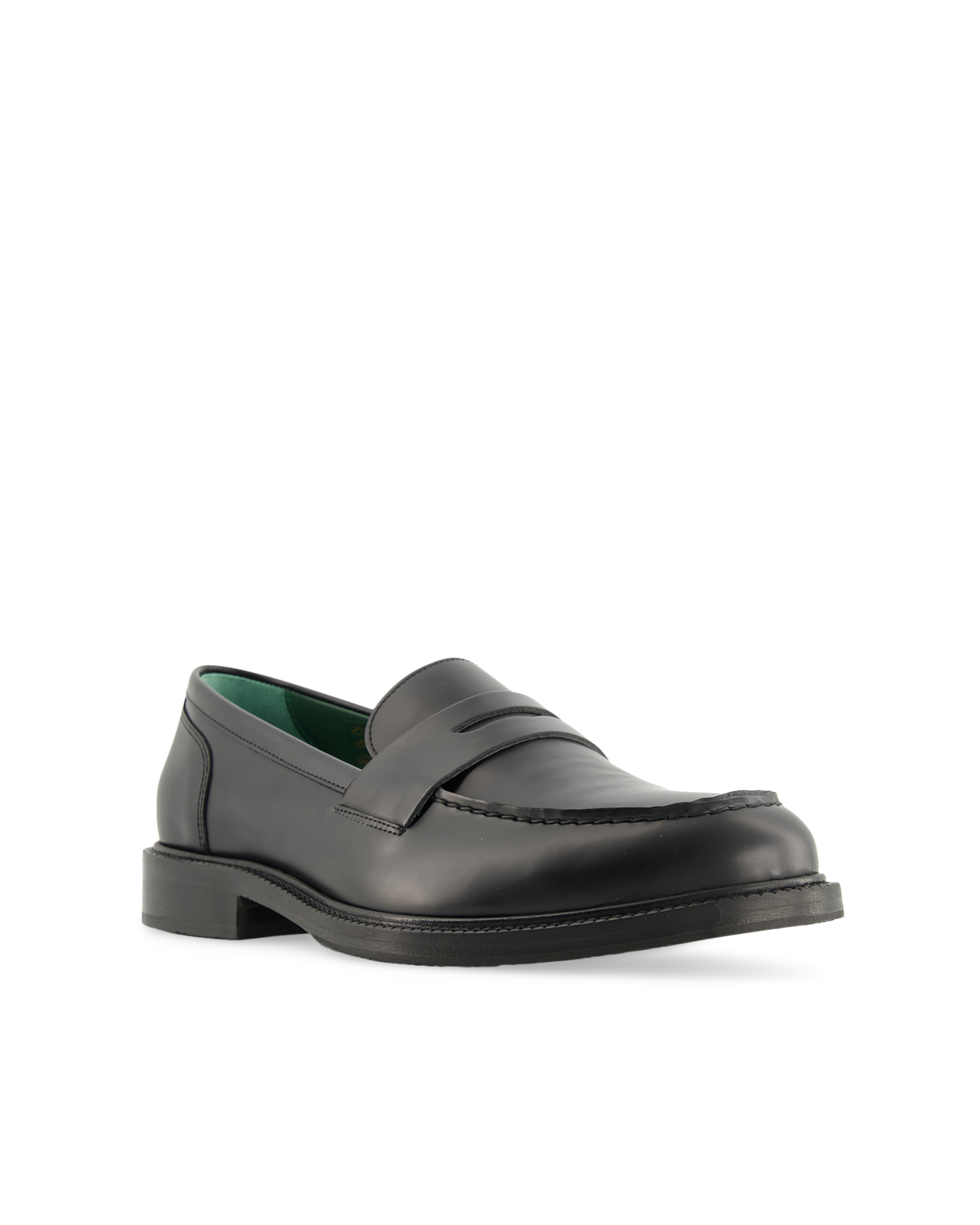 Vinny's Townee Penny Loafer ZWART 2