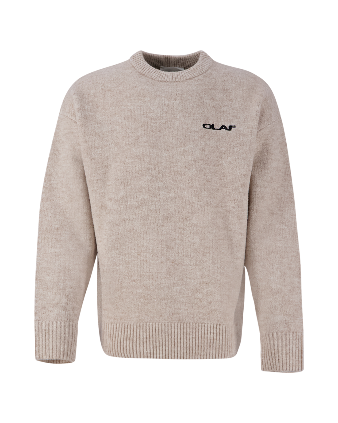 OLAF Drift Knitted Crewneck BEIGE 1