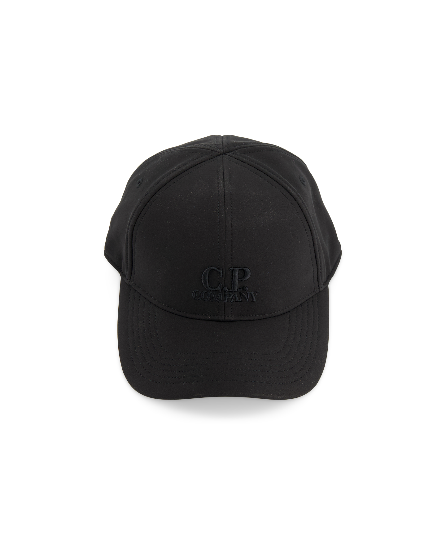 C.P. Company Shell-R Logo Cap ZWART 1