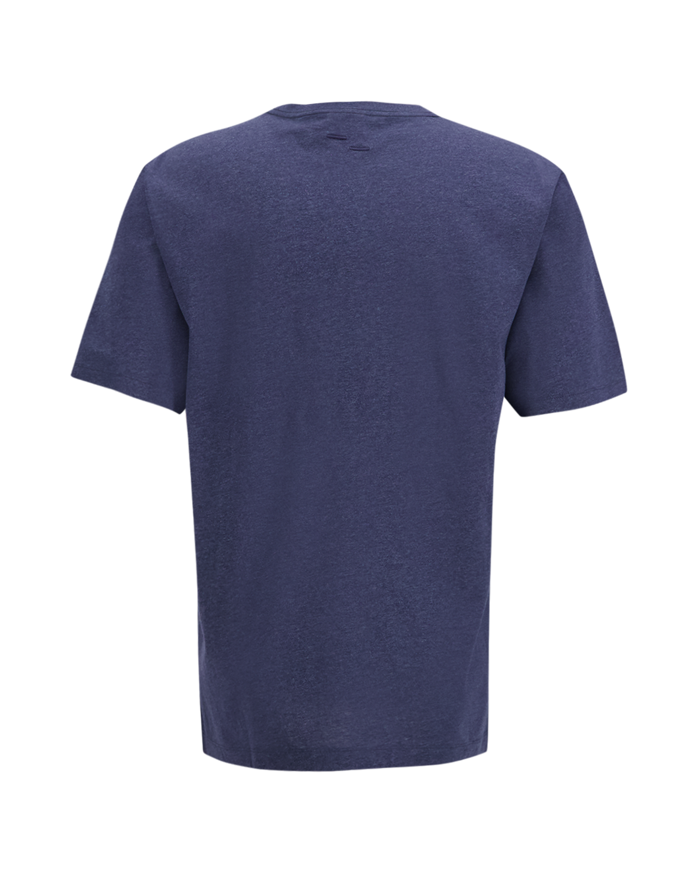 Filling Pieces T Shirt Embroidered Knot Melange DONKERBLAUW 2