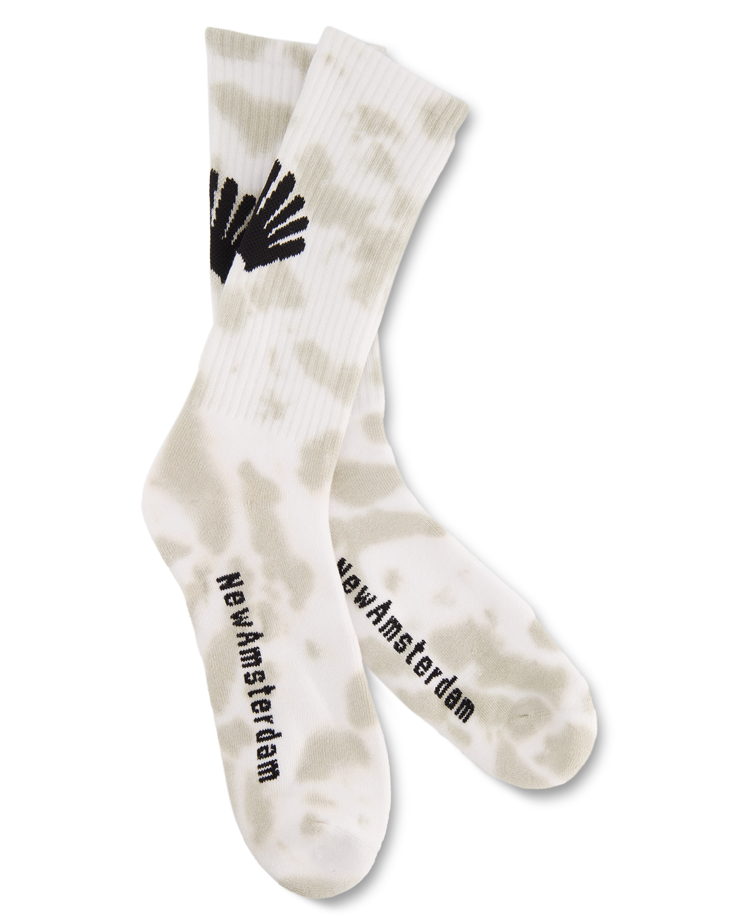 New Amsterdam Surf Association Tie-Dye Socks BEIGE 4