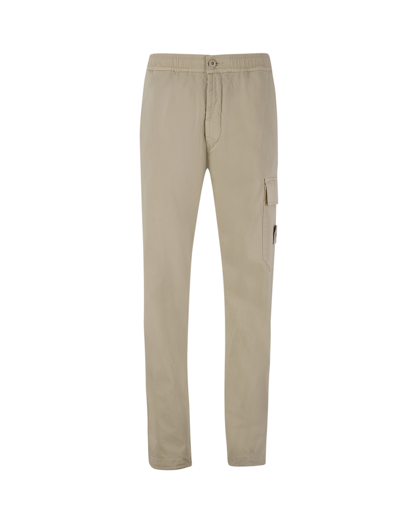 Stone Island 336F6 Cotton Satin Ghost Piece Cargo Pants BEIGE 1